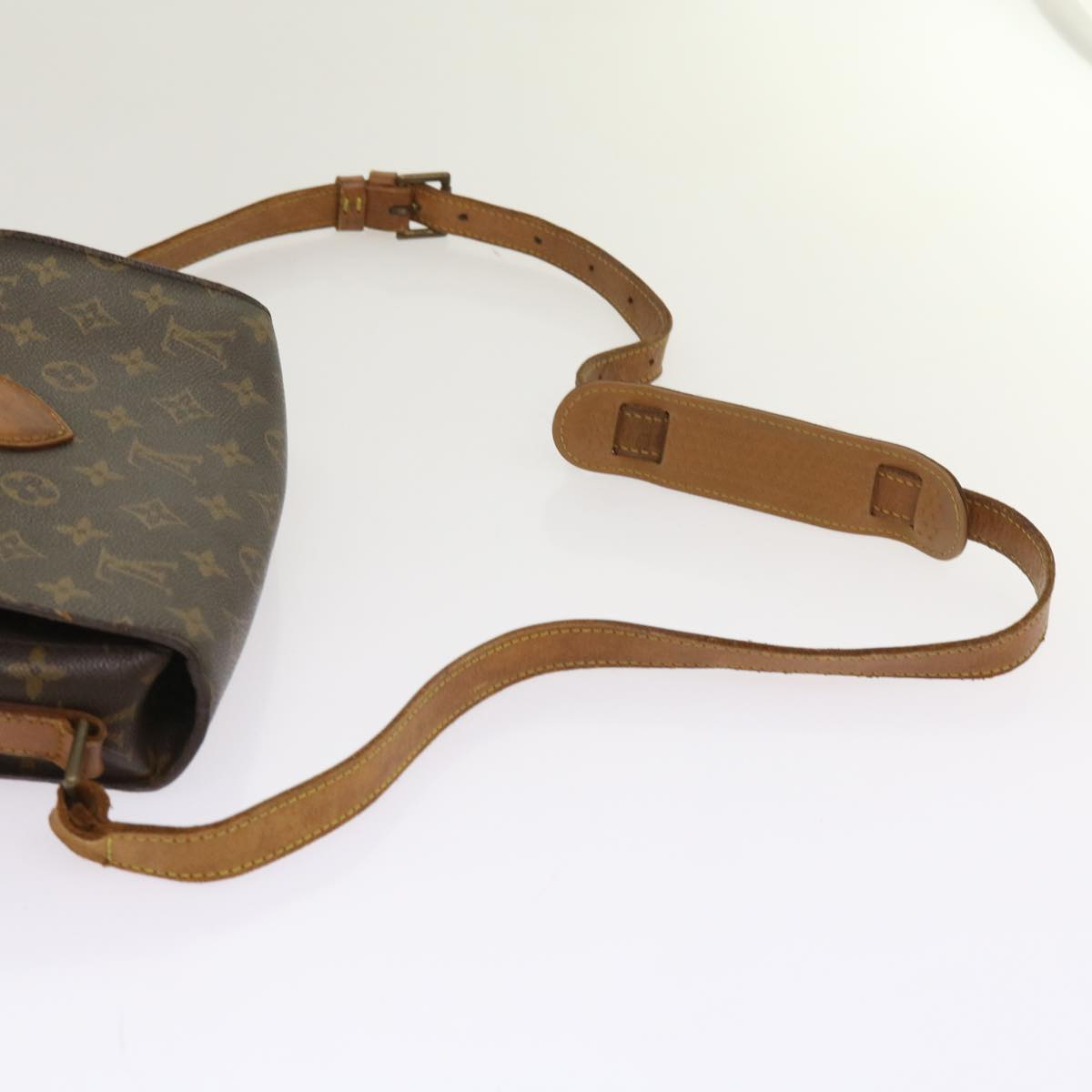 LOUIS VUITTON Monogram Saint Cloud GM Shoulder Bag M51242 LV 64226