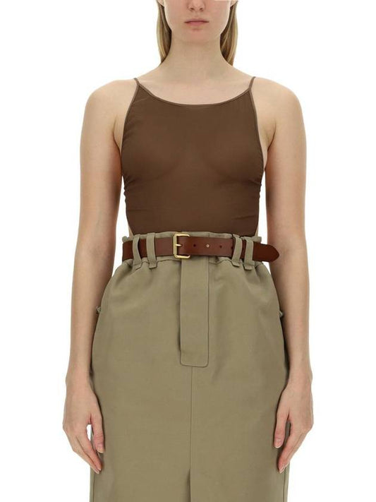 Luxury Saint Laurent Luxury Saint Laurent Georgette Bodysuit