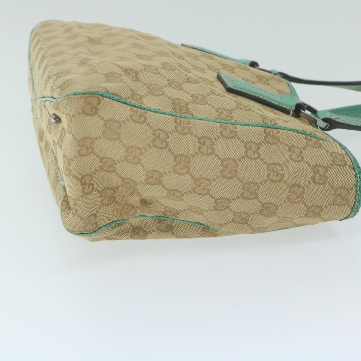 GUCCI GG Canvas Tote Bag Beige 113019  64277