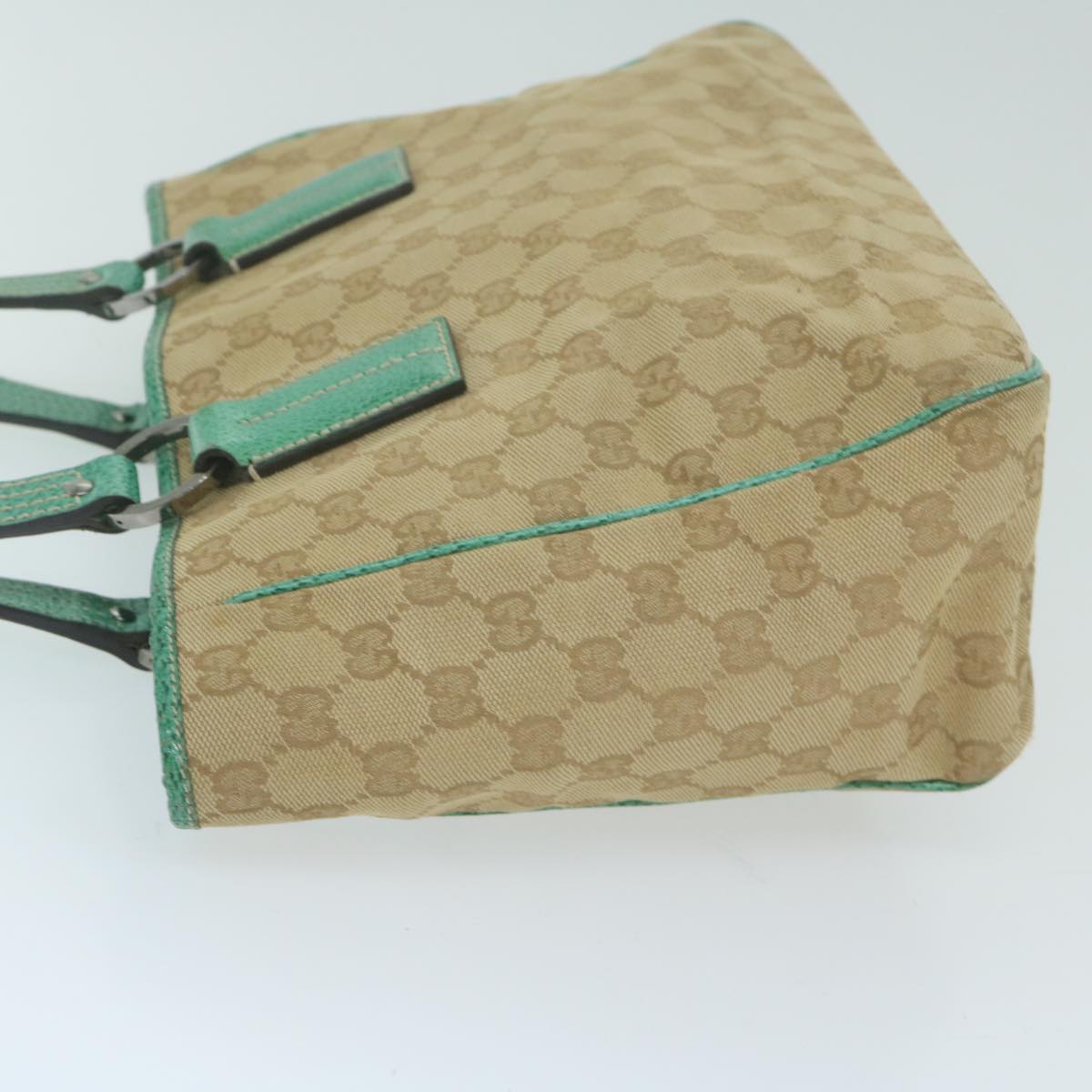 GUCCI GG Canvas Tote Bag Beige 113019  64277