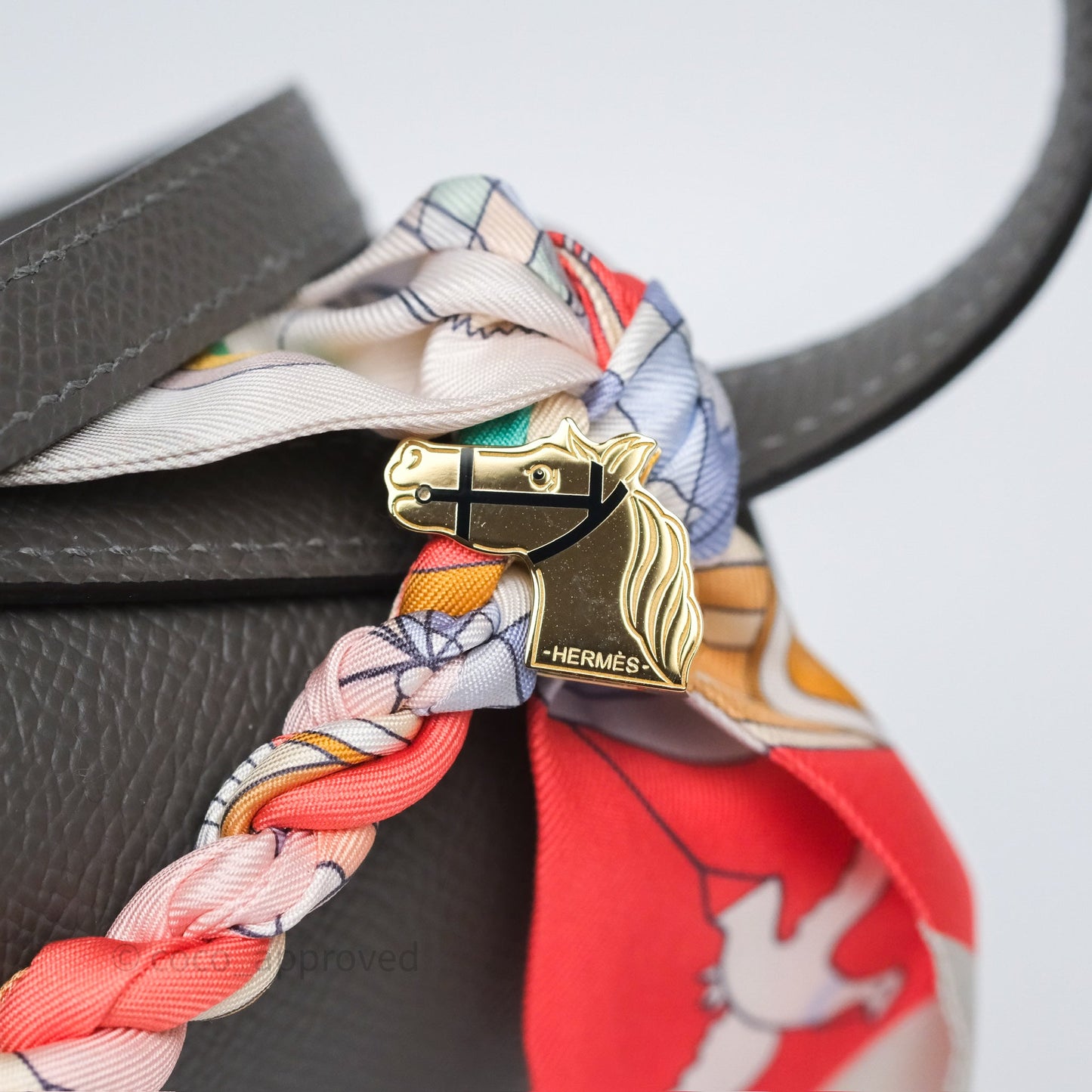 Hermès Constance III Mini Veau Epsom 0L Gris Meyer Gold Hardware