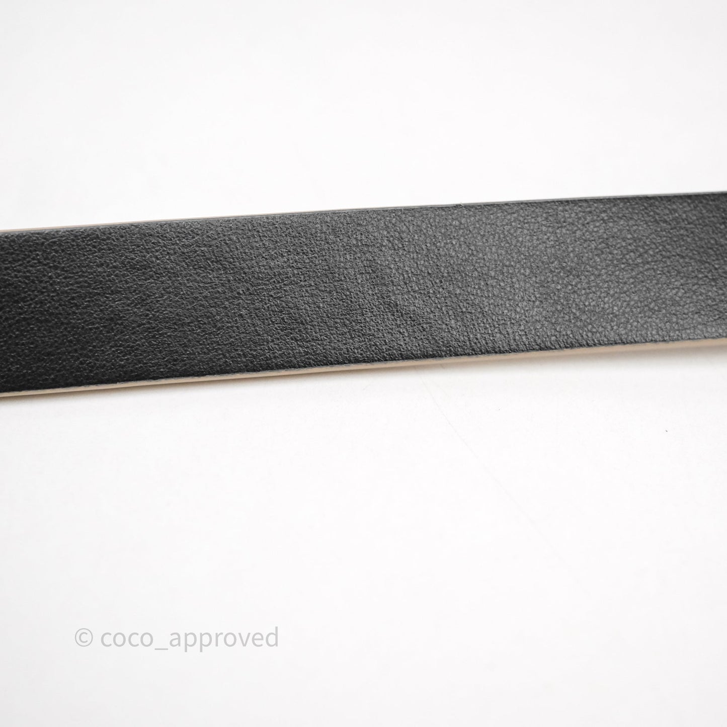 Dior 30 Montaigne Reversible Belt Hazelnut/Black Calfskin Gold Hardware Size 70