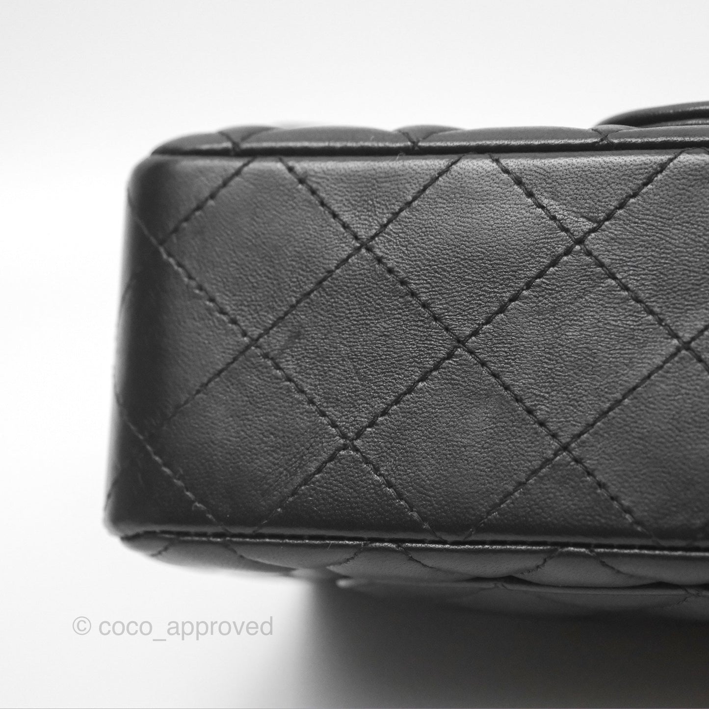 Chanel Quilted Mini Rectangular So Black Lambskin