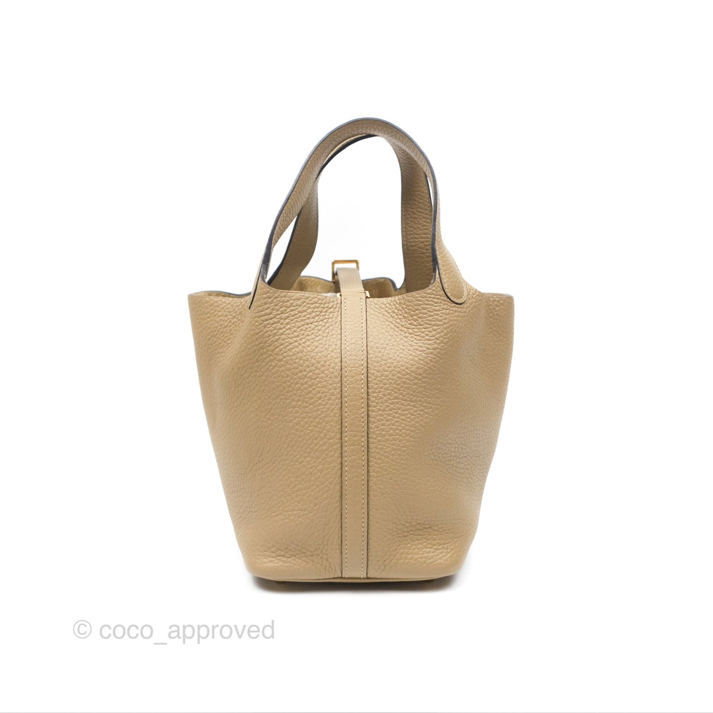 Hermès Picotin Lock 18 Trench Taurillon Clemence Gold Hardware