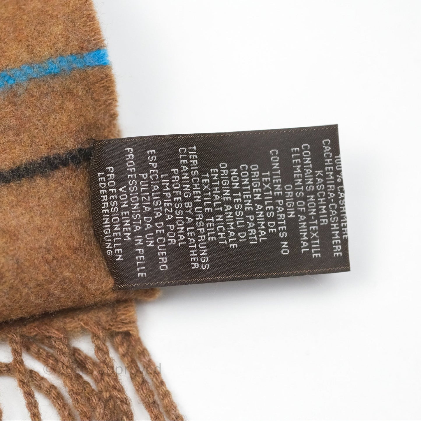 Hermès Neorocabar Muffler Cashmere Scarf