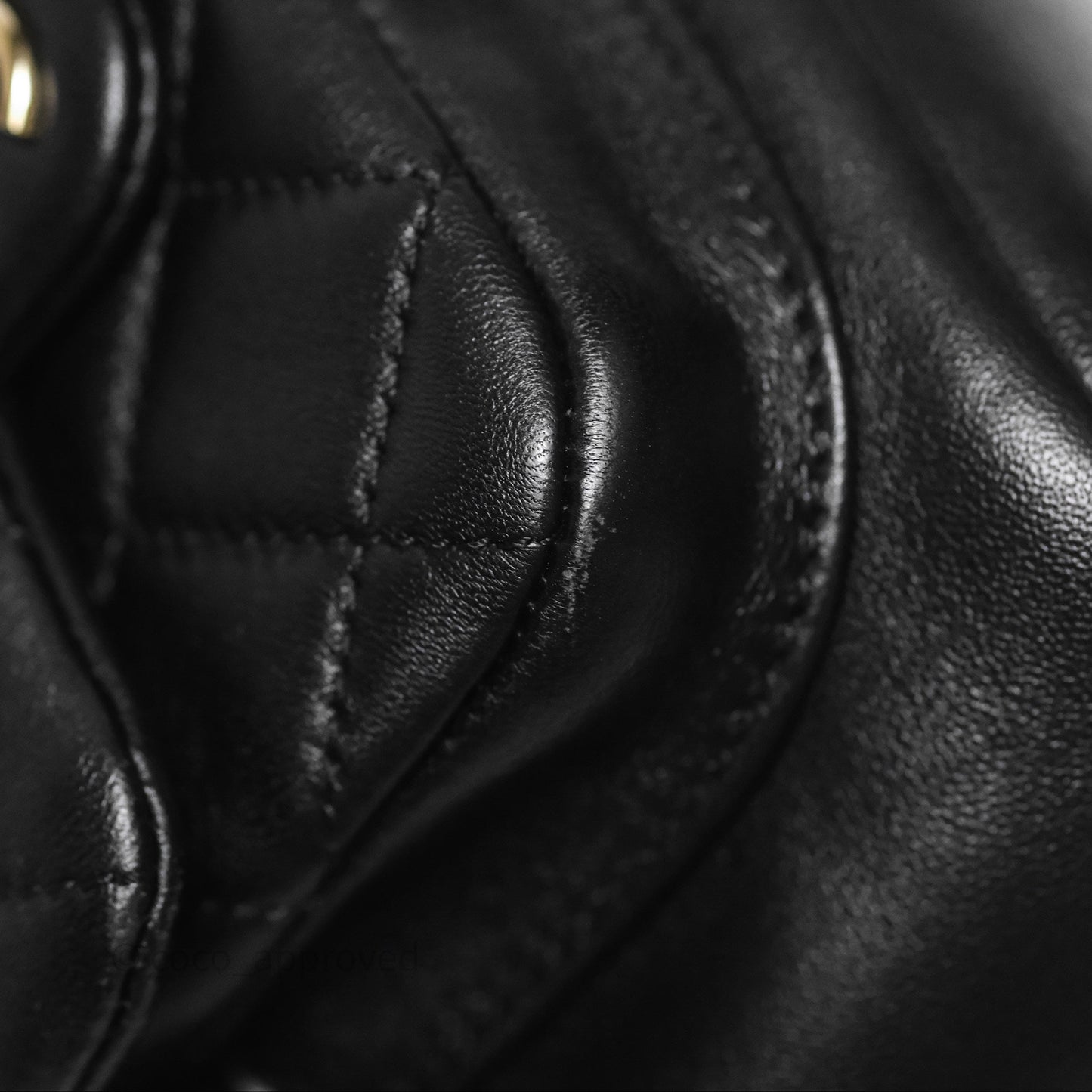 Chanel Small Duma Drawstring Backpack Black Lambskin Gold Hardware