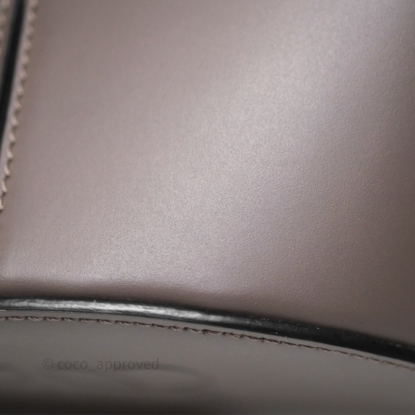 Loewe Small Balloon Bucket Bag Taupe Grained Calfskin