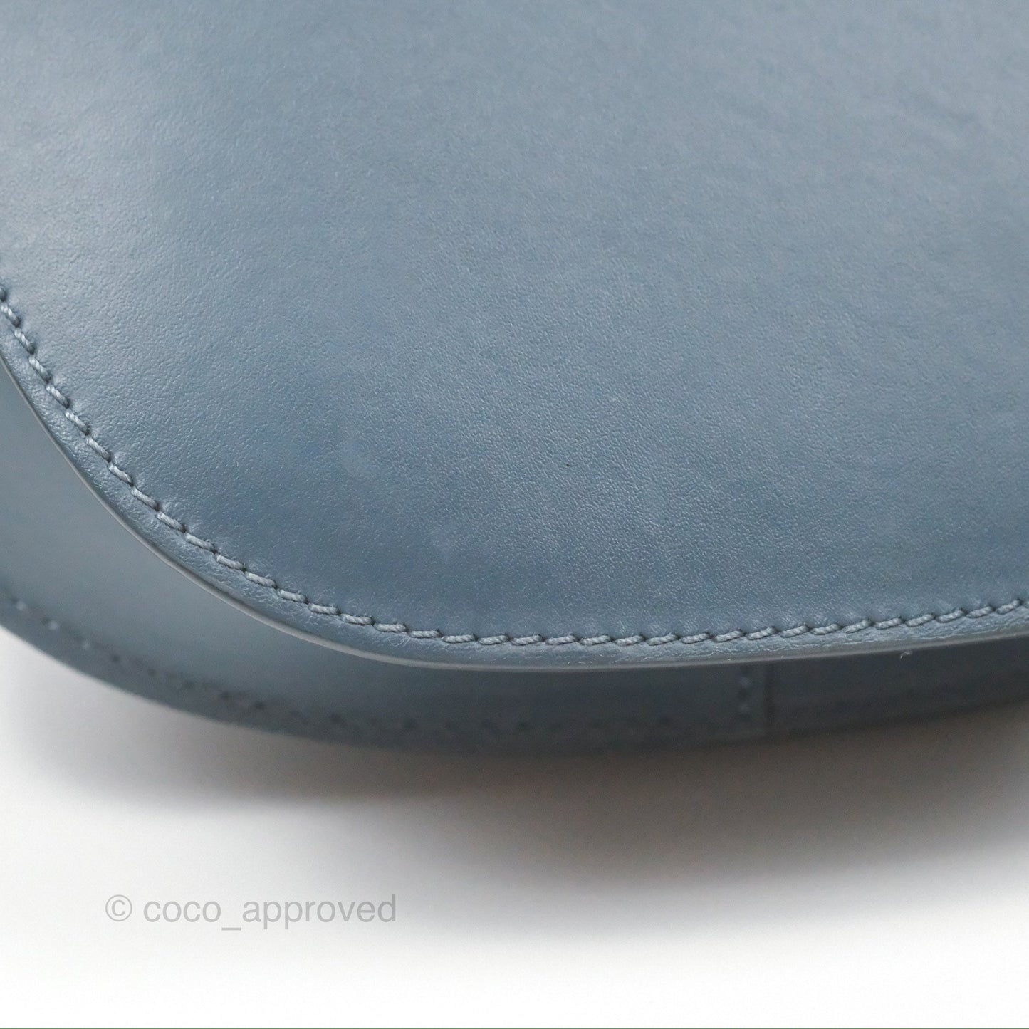 Loewe Mini Gate Dual bag Onyx Blue Soft Calfskin Jacquard Strap