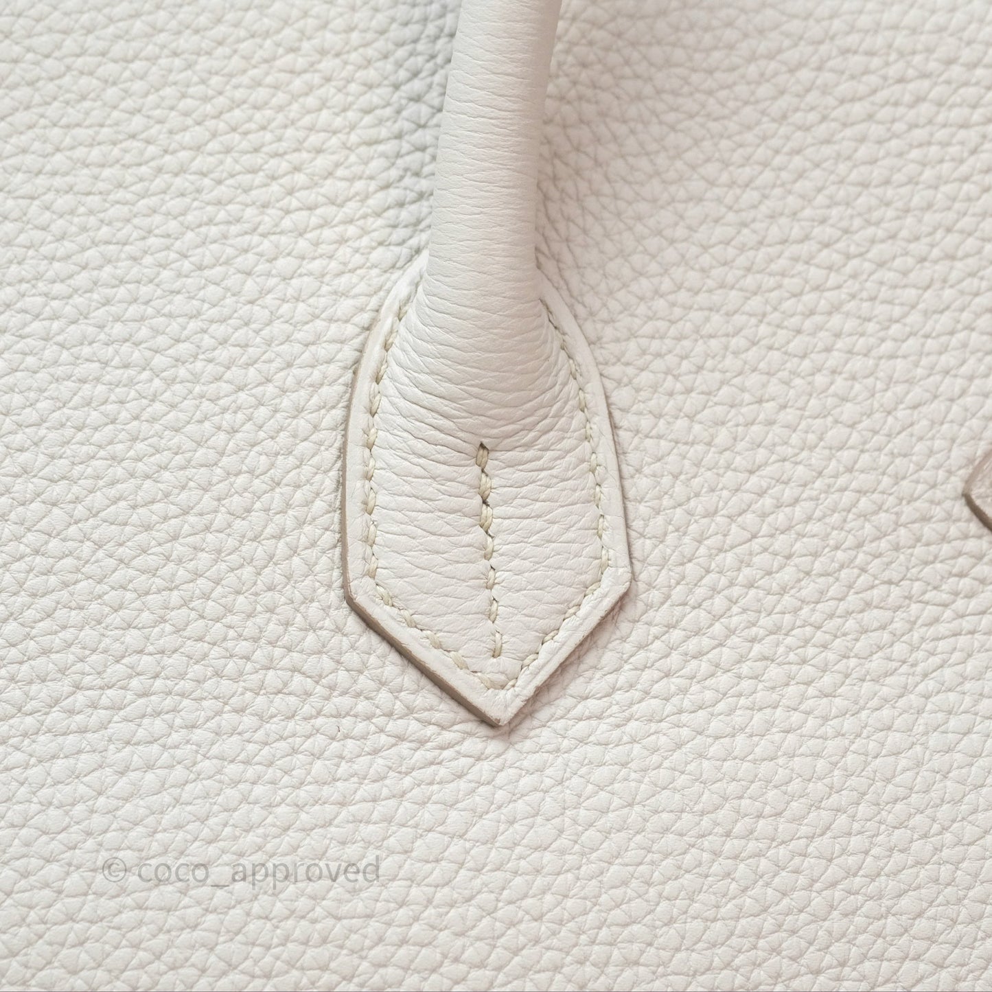Hermès Retourne Birkin 35 Beton Togo Gold Hardware