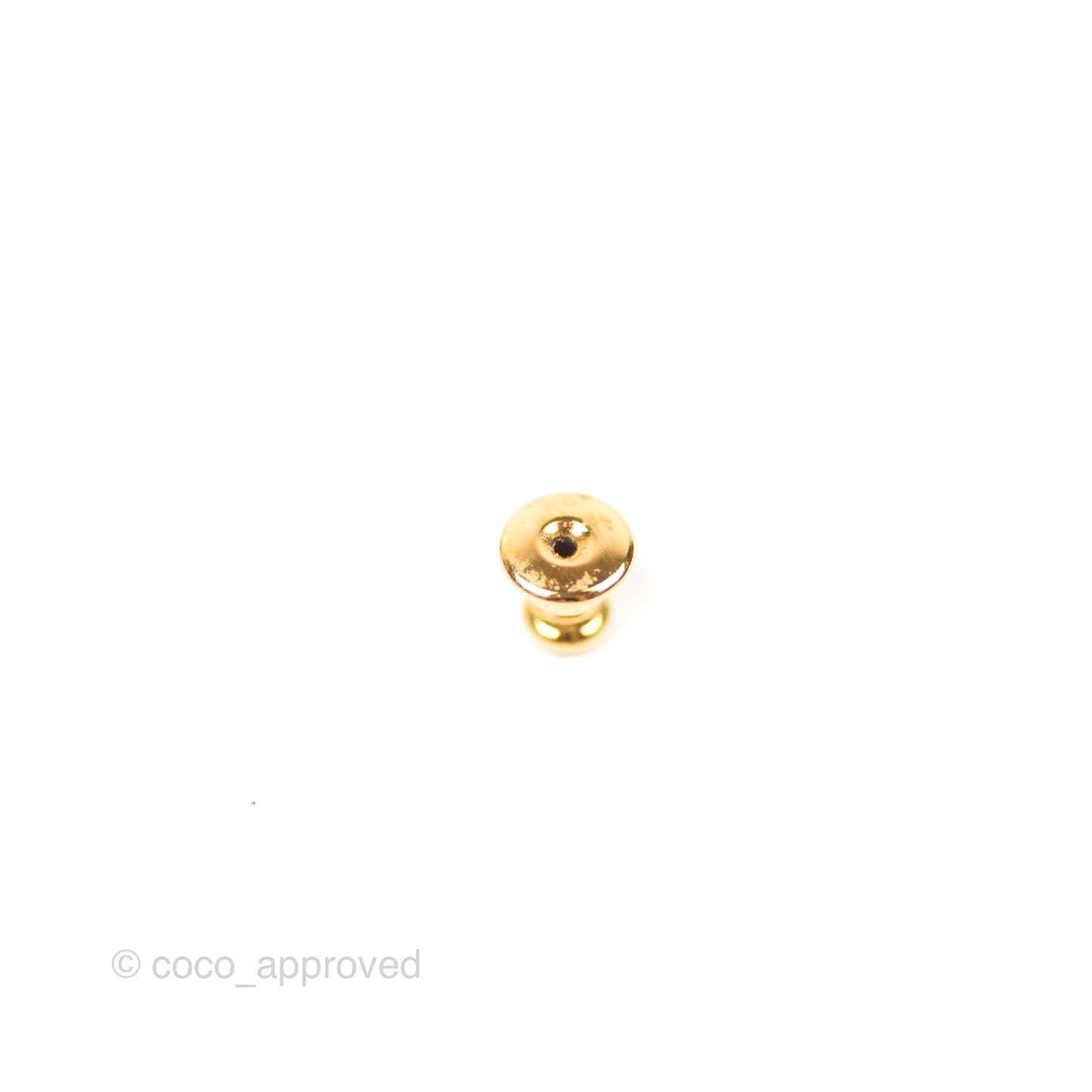 Christian Dior Clair D Lune Earrings Gold