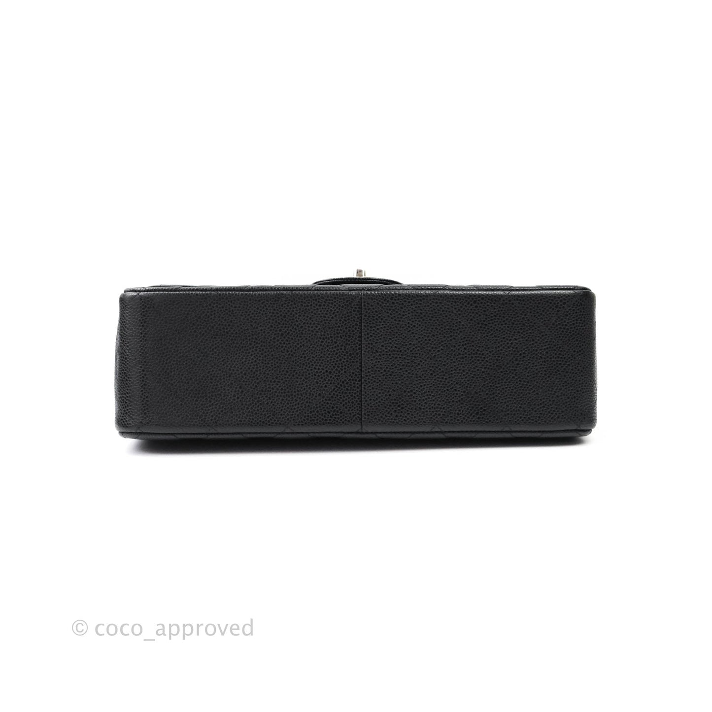 Chanel Jumbo Double Flap Black Caviar Silver Hardware⁣⁣