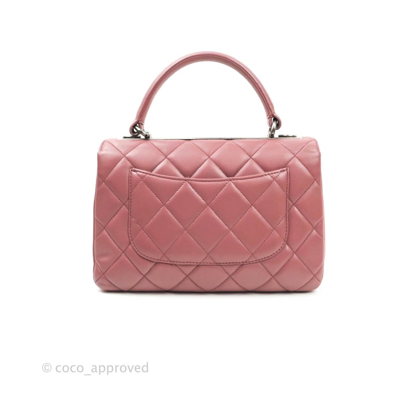 Chanel Trendy CC Small Mauve Pink Lambskin Ruthenium Hardware