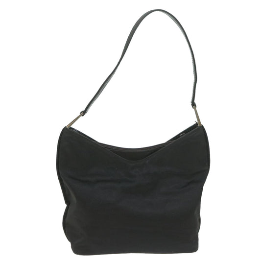 GUCCI Shoulder Bag Nylon Black 001 2122  64639