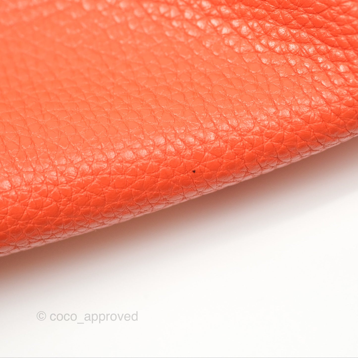 Hermès Double Sens Tote 36 Rouge Casaque Orange Crevette Clemence