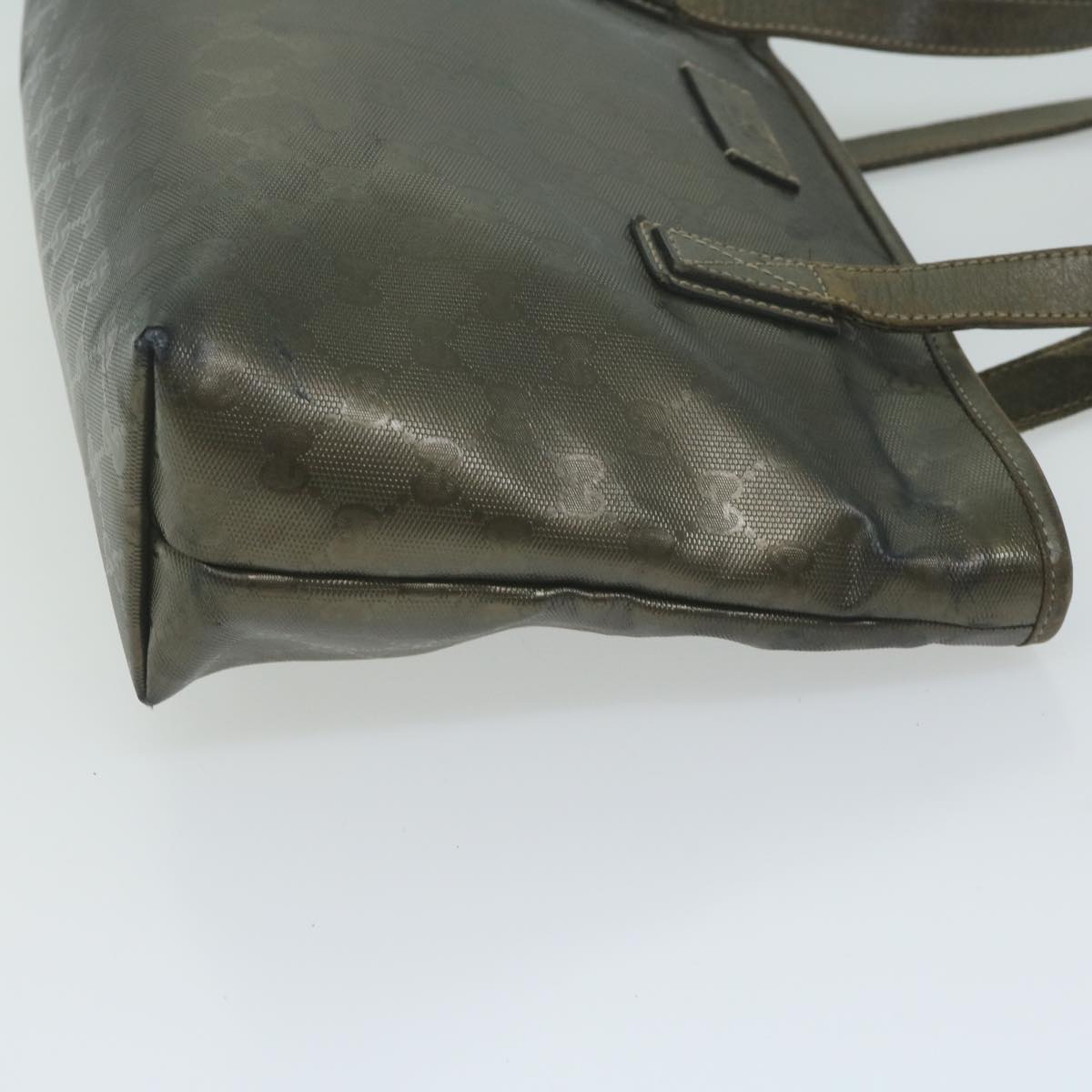 GUCCI GG implementation Tote Bag Khaki 211138  64652