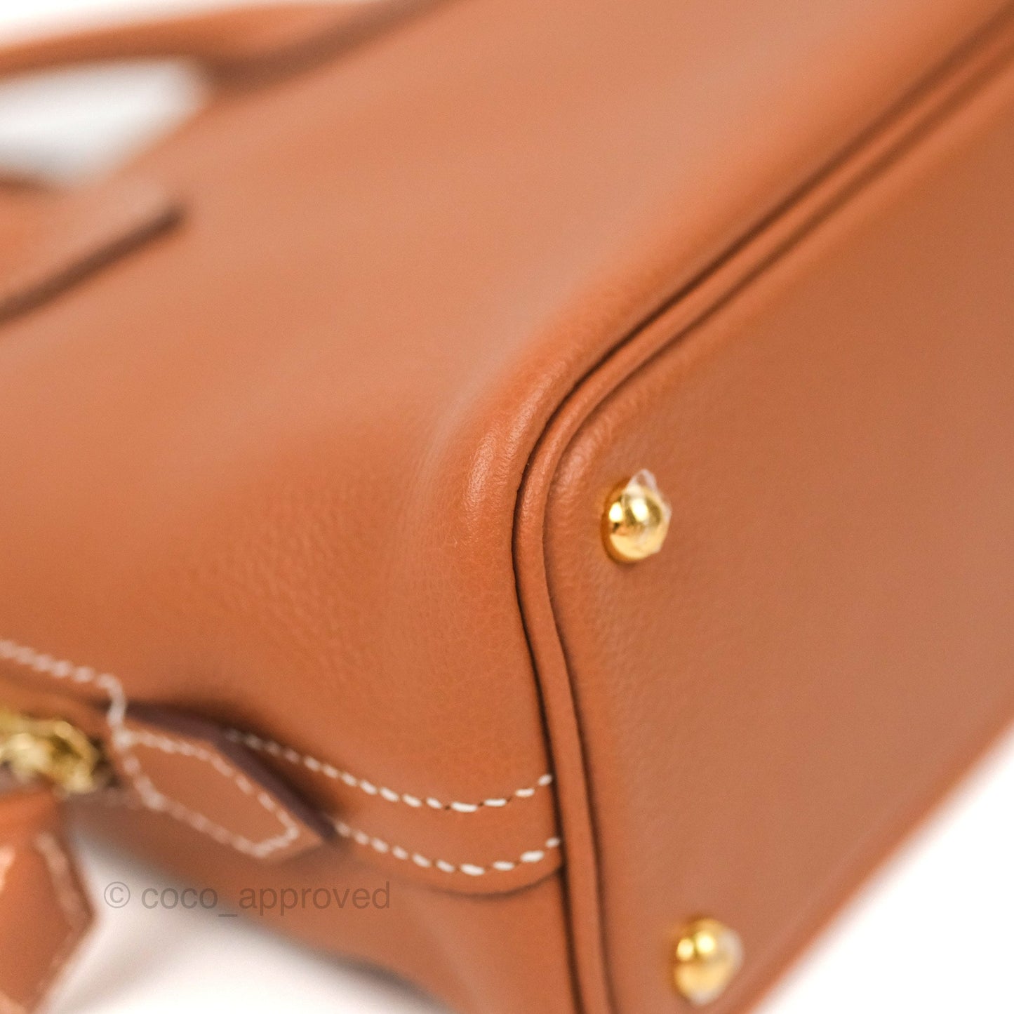 Hermès Bolide Mini 1923 Gold Evercolor Gold Hardware