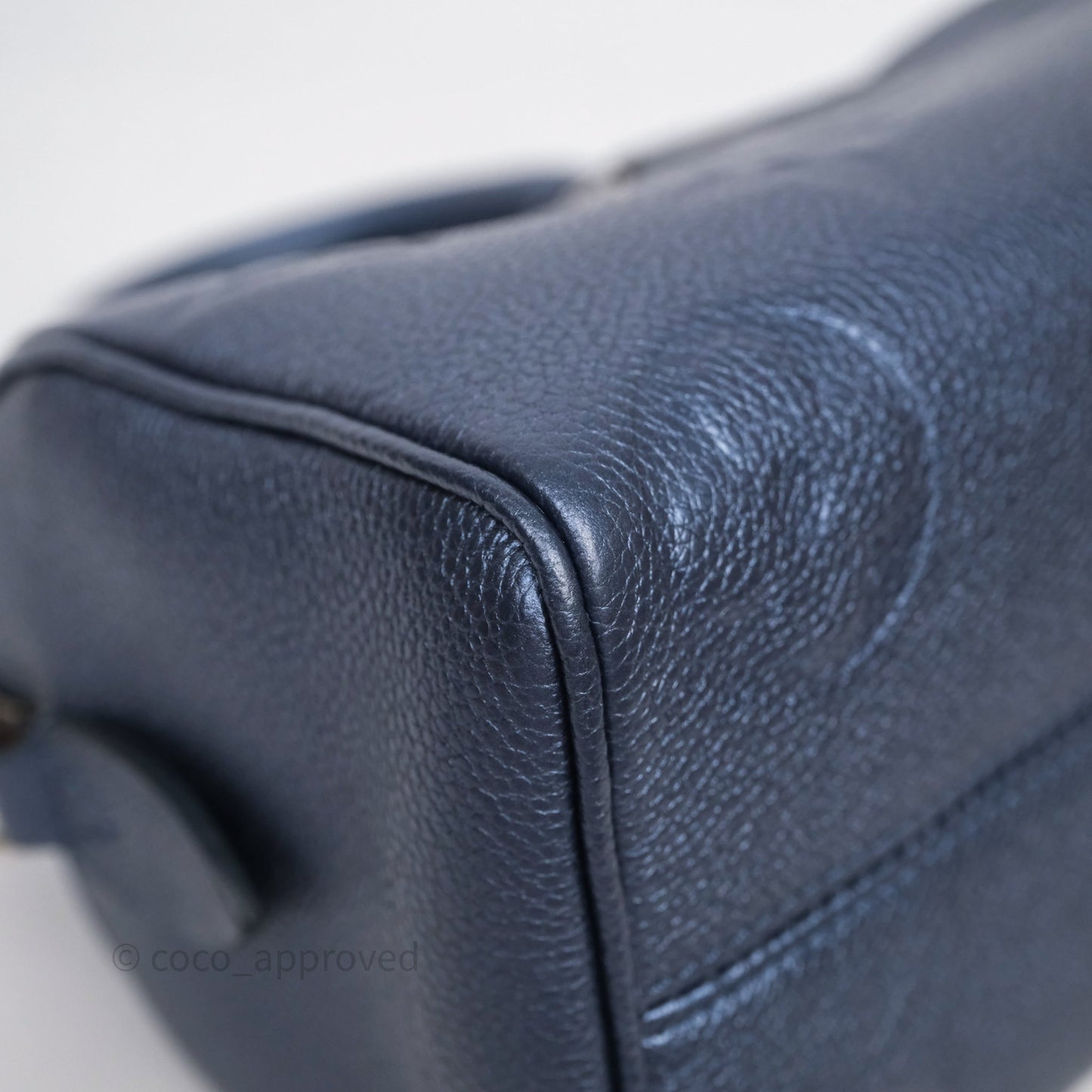 Louis Vuitton Speedy Bandoulière 20 Monogram Empreinte Navy