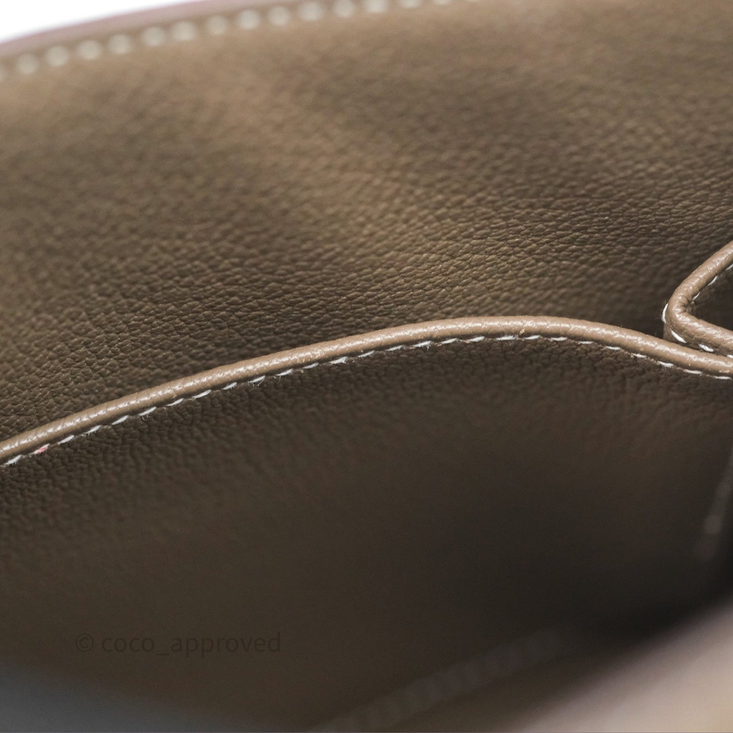 Hermès Kelly 25 Sellier Etoupe Epsom Gold Hardware