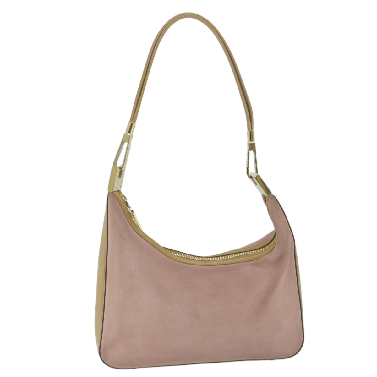 GUCCI Shoulder Bag Suede Pink 001 3812 2123  64714