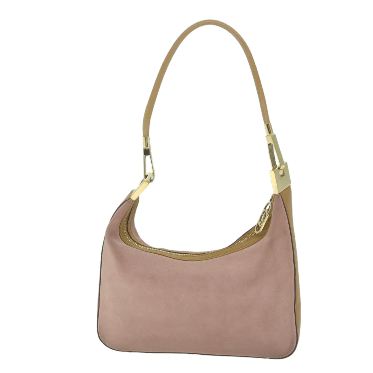 GUCCI Shoulder Bag Suede Pink 001 3812 2123  64714