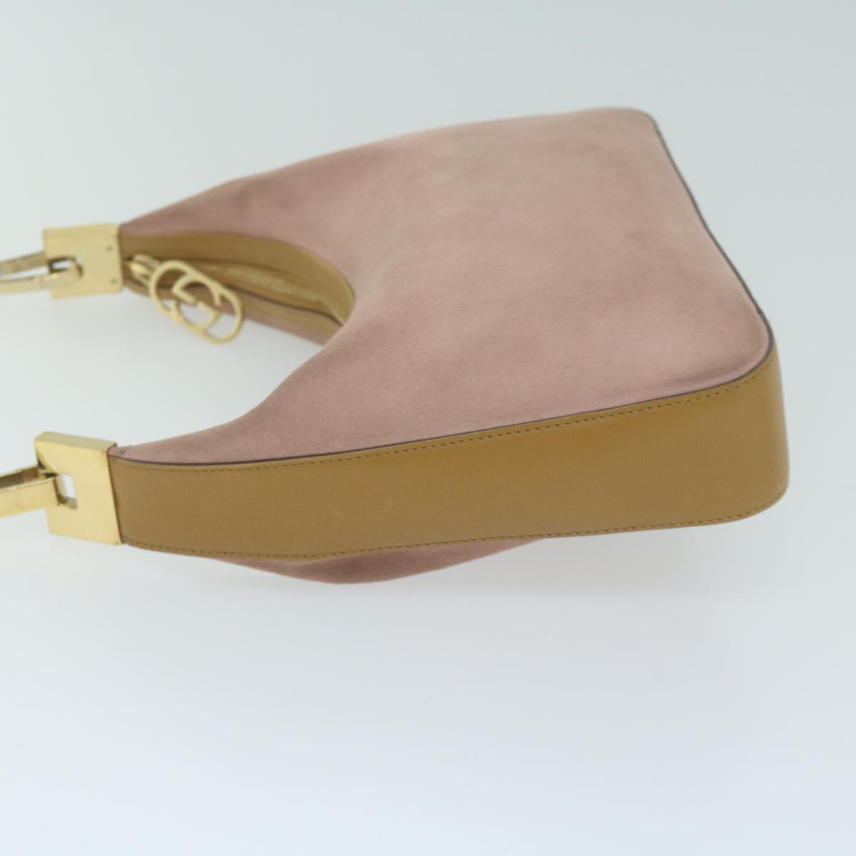 GUCCI Shoulder Bag Suede Pink 001 3812 2123  64714