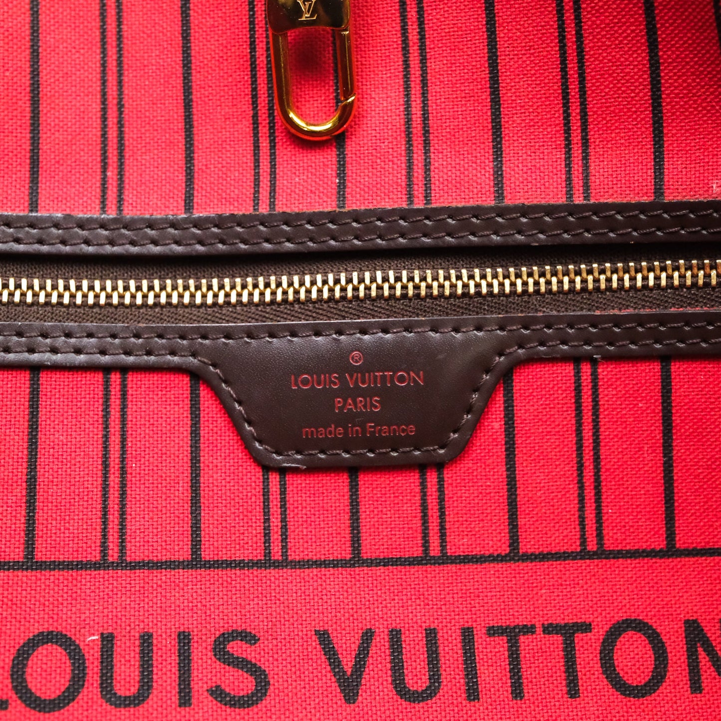 Louis Vuitton Neverfull Tote Bag GM Damier Ebene