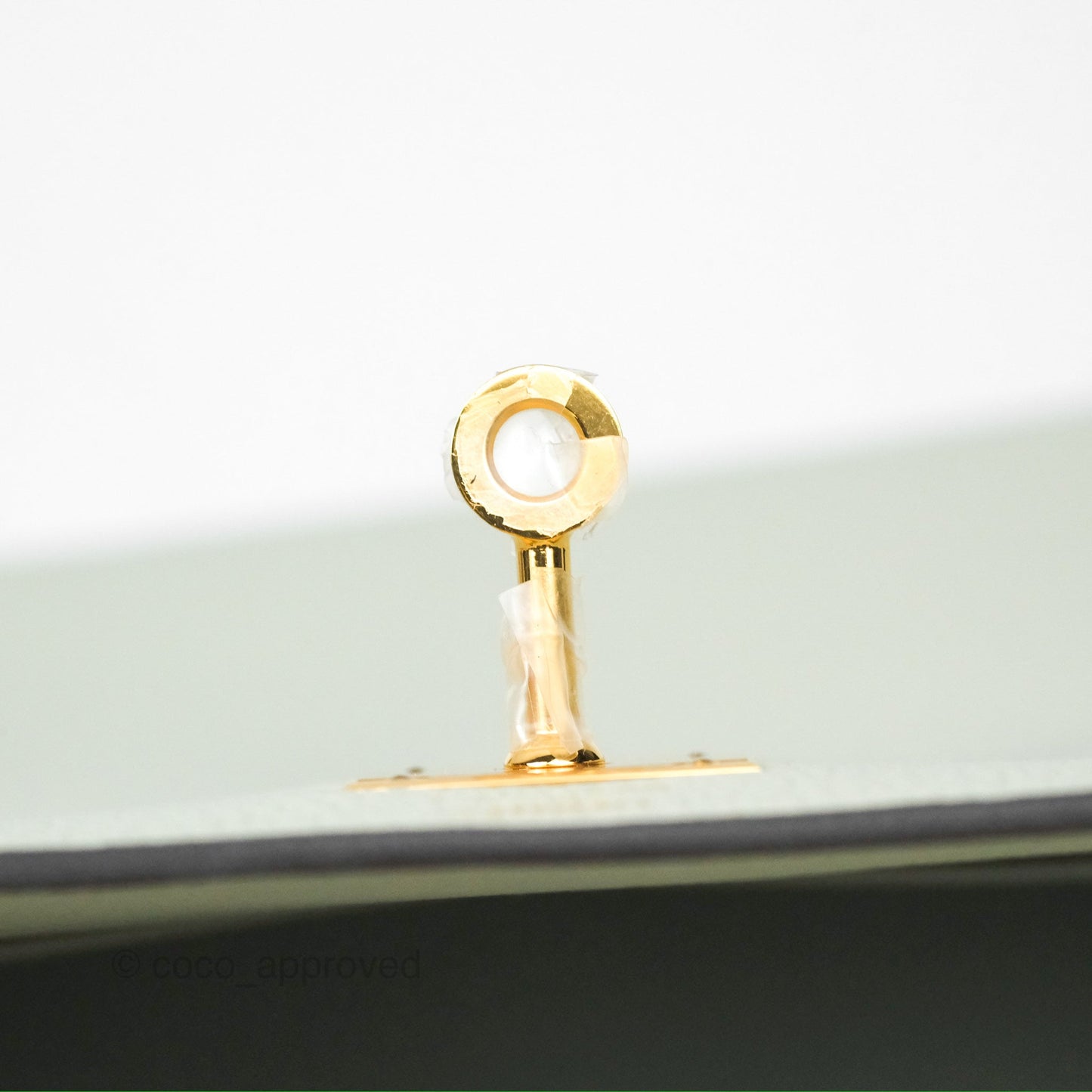 Hermès Kelly II 28 Retourne Togo Gris Neve Gold Hardware