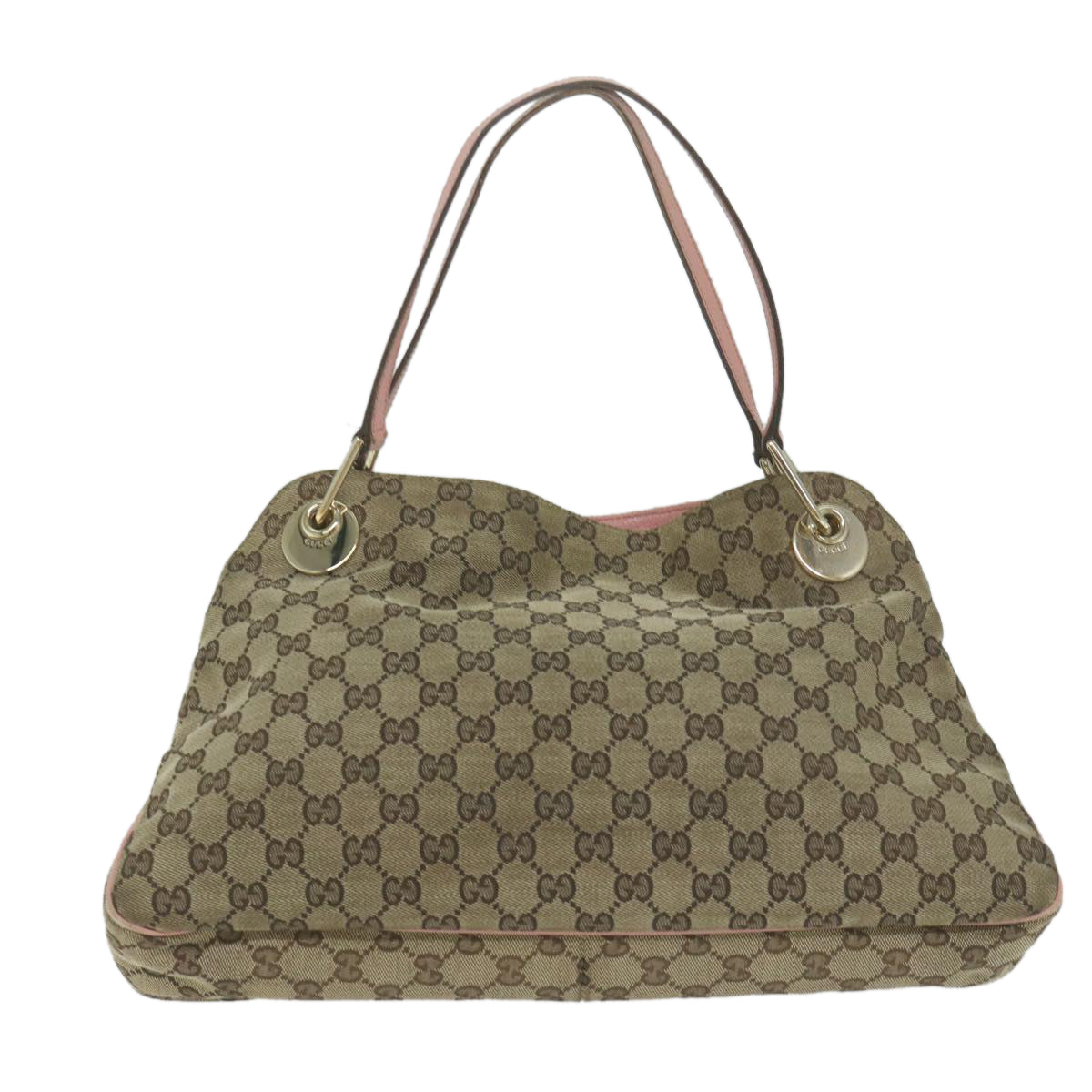 GUCCI GG Canvas Tote Bag Beige 121023  64767