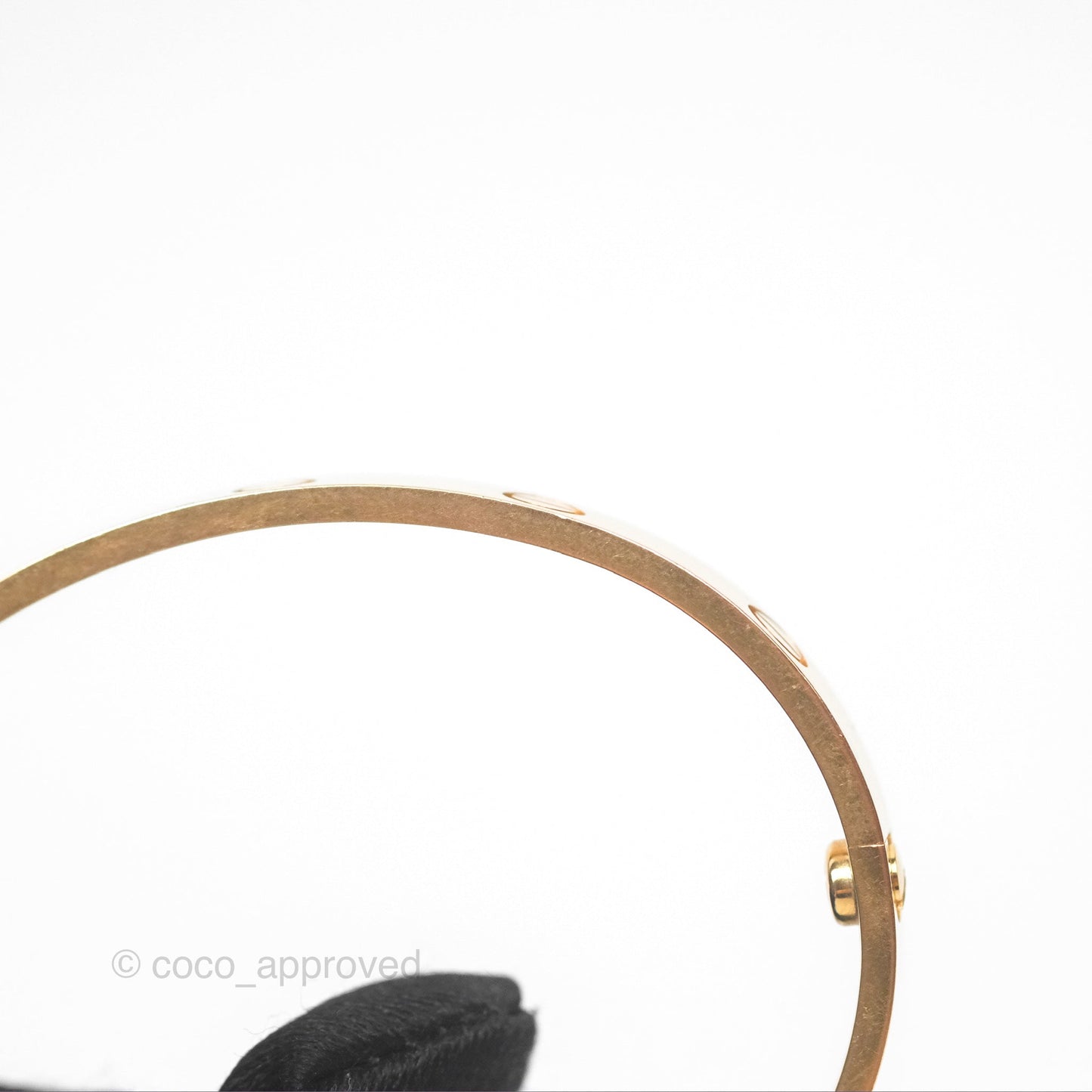 Cartier Love Bracelet Rose Gold Size 16