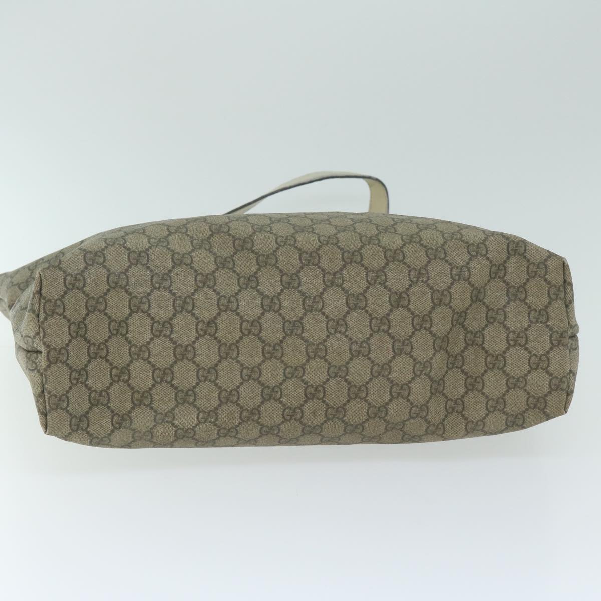 GUCCI GG Canvas Tote Bag Coated Canvas Beige  64875