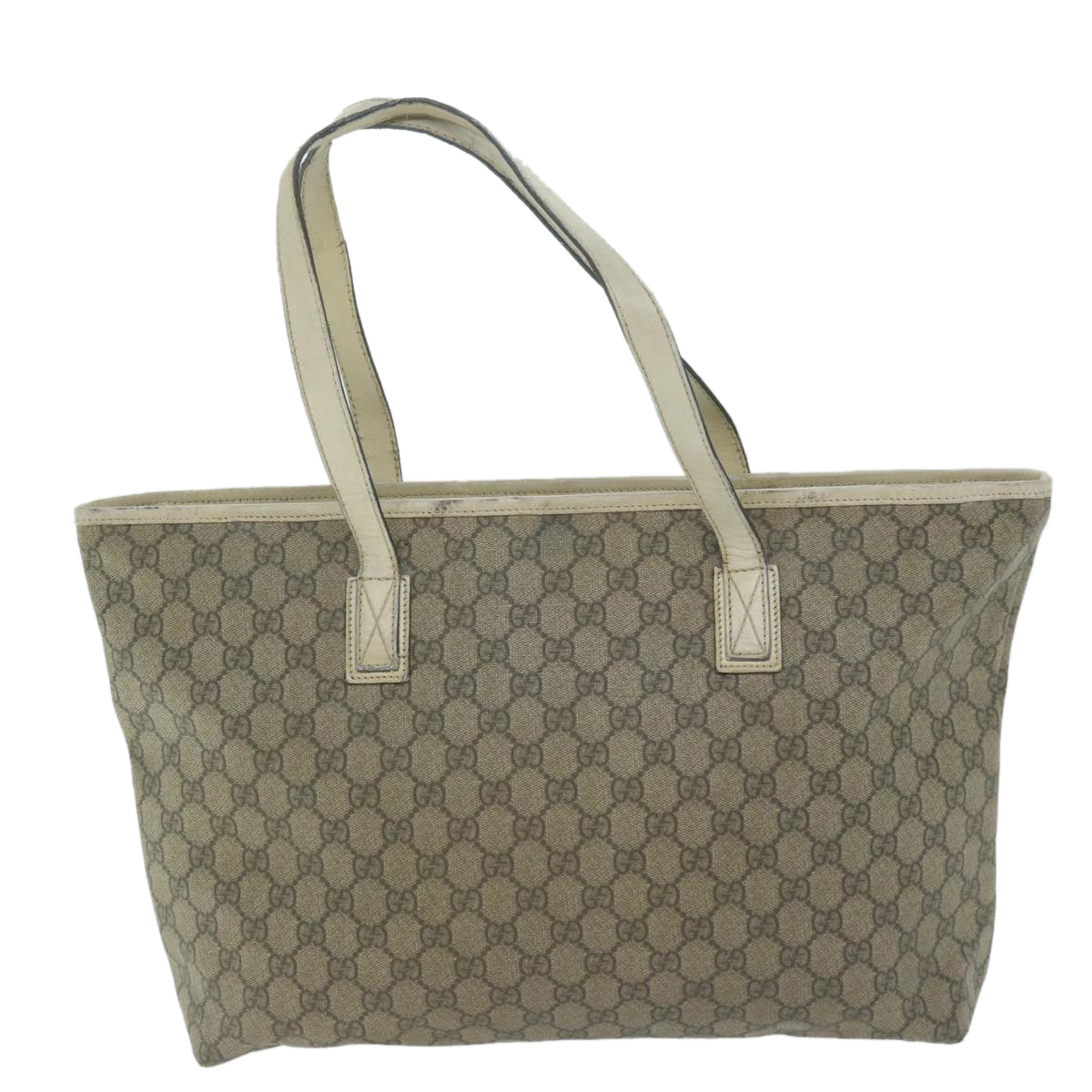 GUCCI GG Canvas Tote Bag Coated Canvas Beige  64875