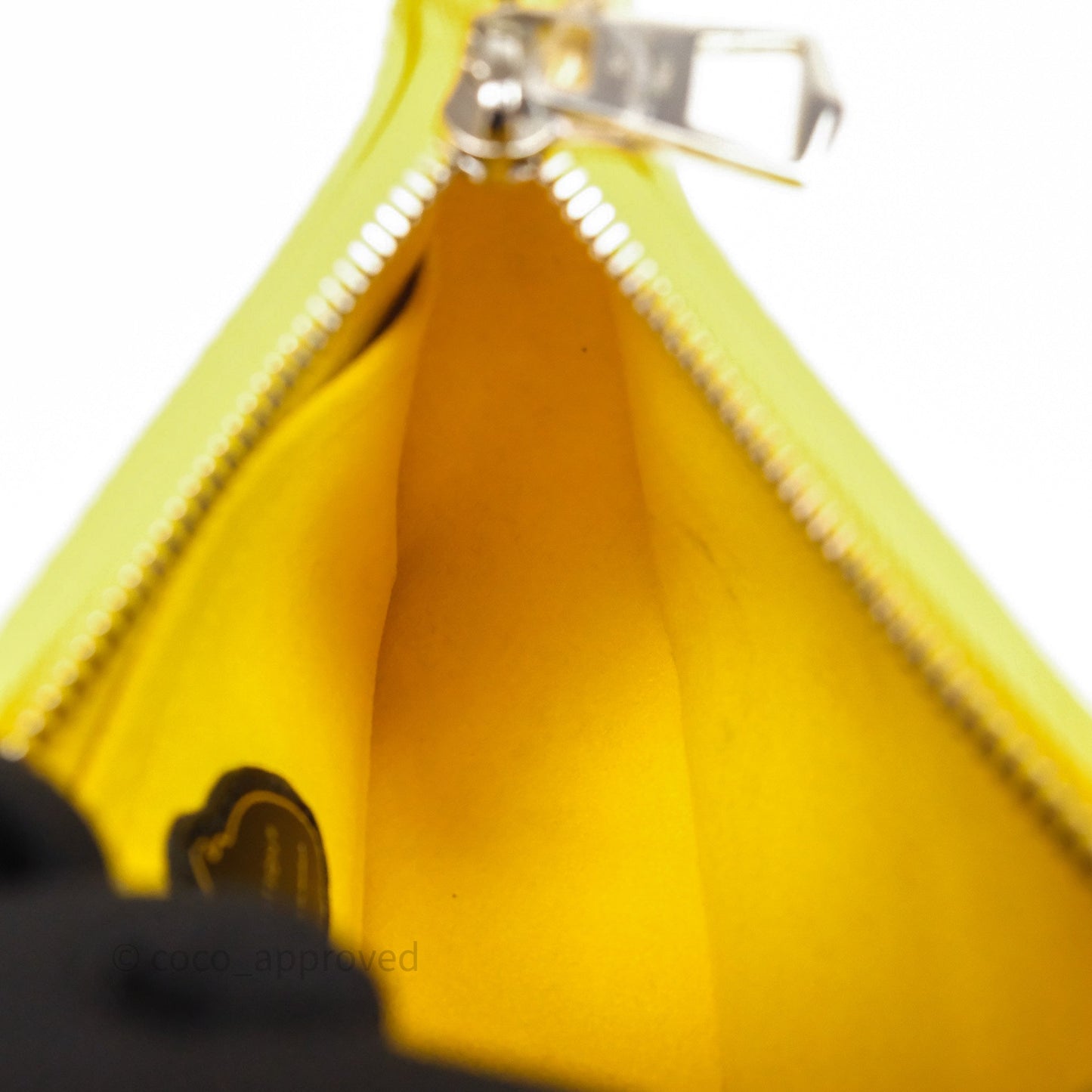 Louis Vuitton x Yayoi Kusama Epi Marellini Bag Infinity Dots Yellow Silver Hardware