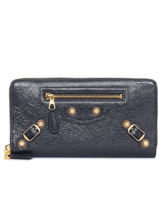 Luxury Balenciaga Giant Continental Long Wallet Grey