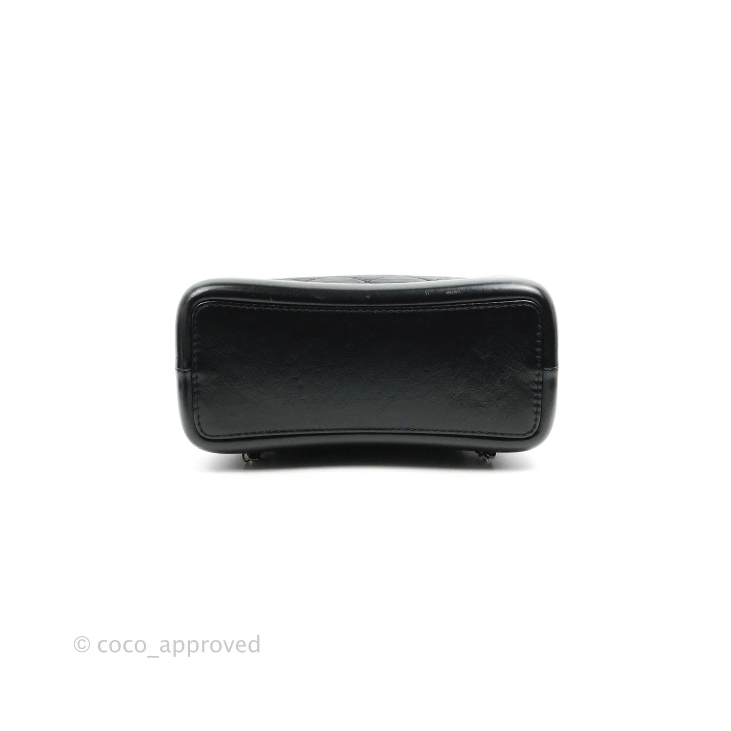 Chanel Small Gabrielle Backpack Black Aged Calfskin