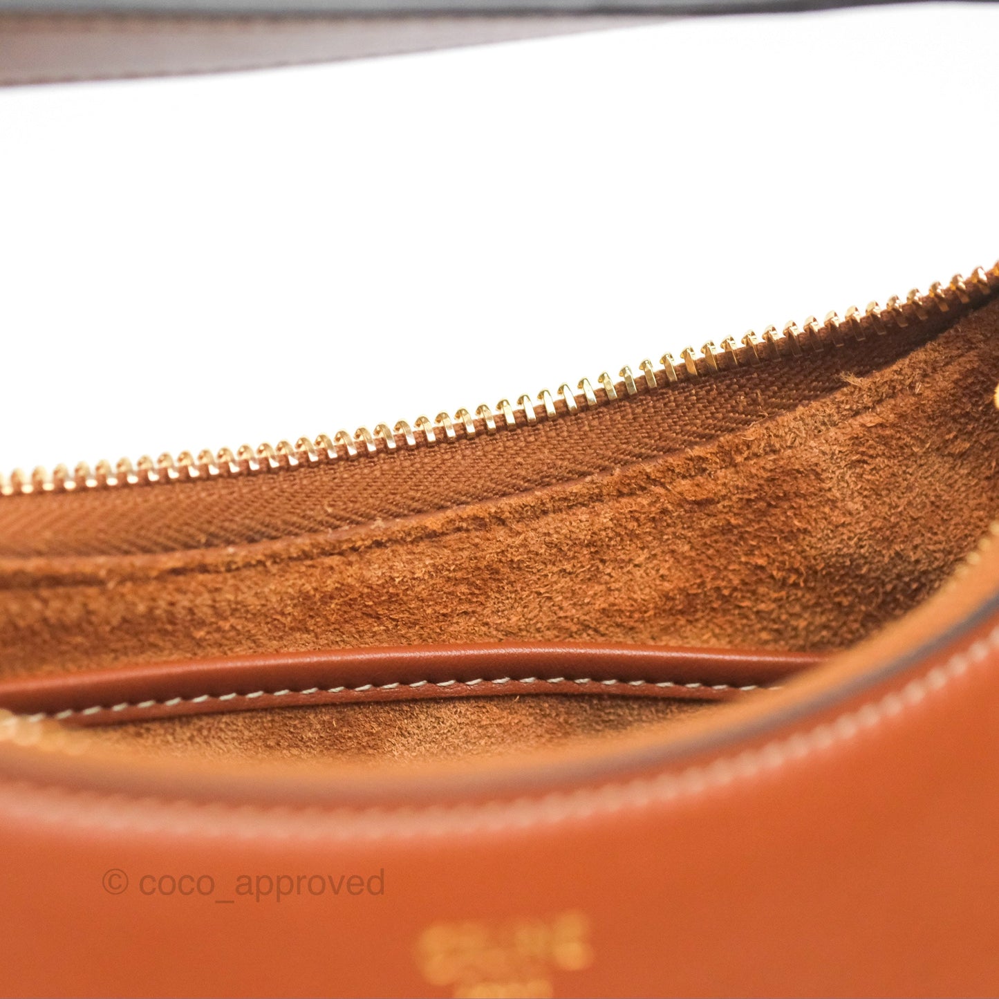 Celine Ava Bag In Smooth Calfskin Tan