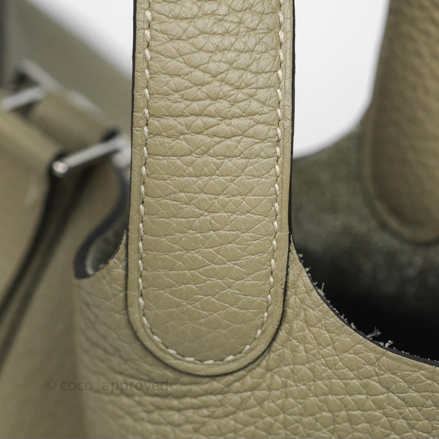 Hermès Picotin Lock 18 Sauge Q1 Clemence Palladium Hardware
