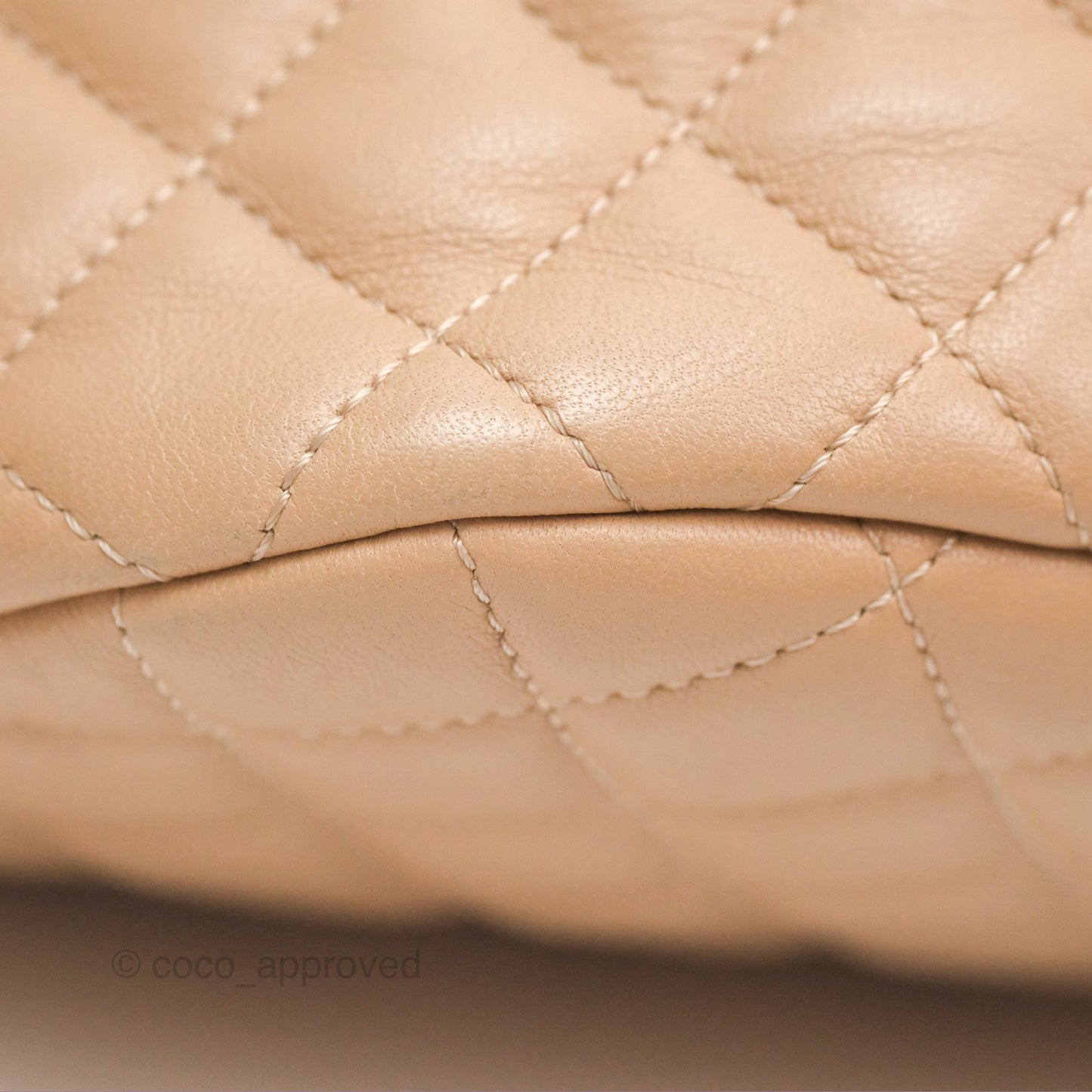 Chanel Quilted Small Urban Spirit Backpack Beige Lambskin Silver Hardware