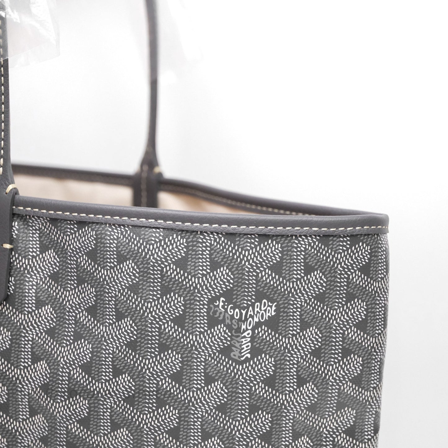 Goyard St Louis Tote PM Grey