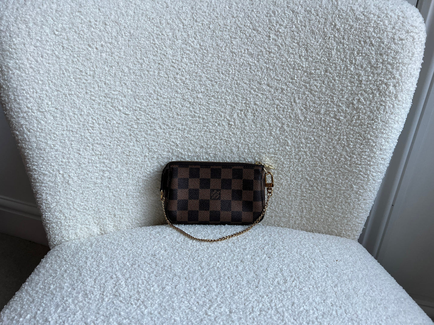 Louis Vuitton Damier Ebene Mini Pochette Accessoires (RRP £530)