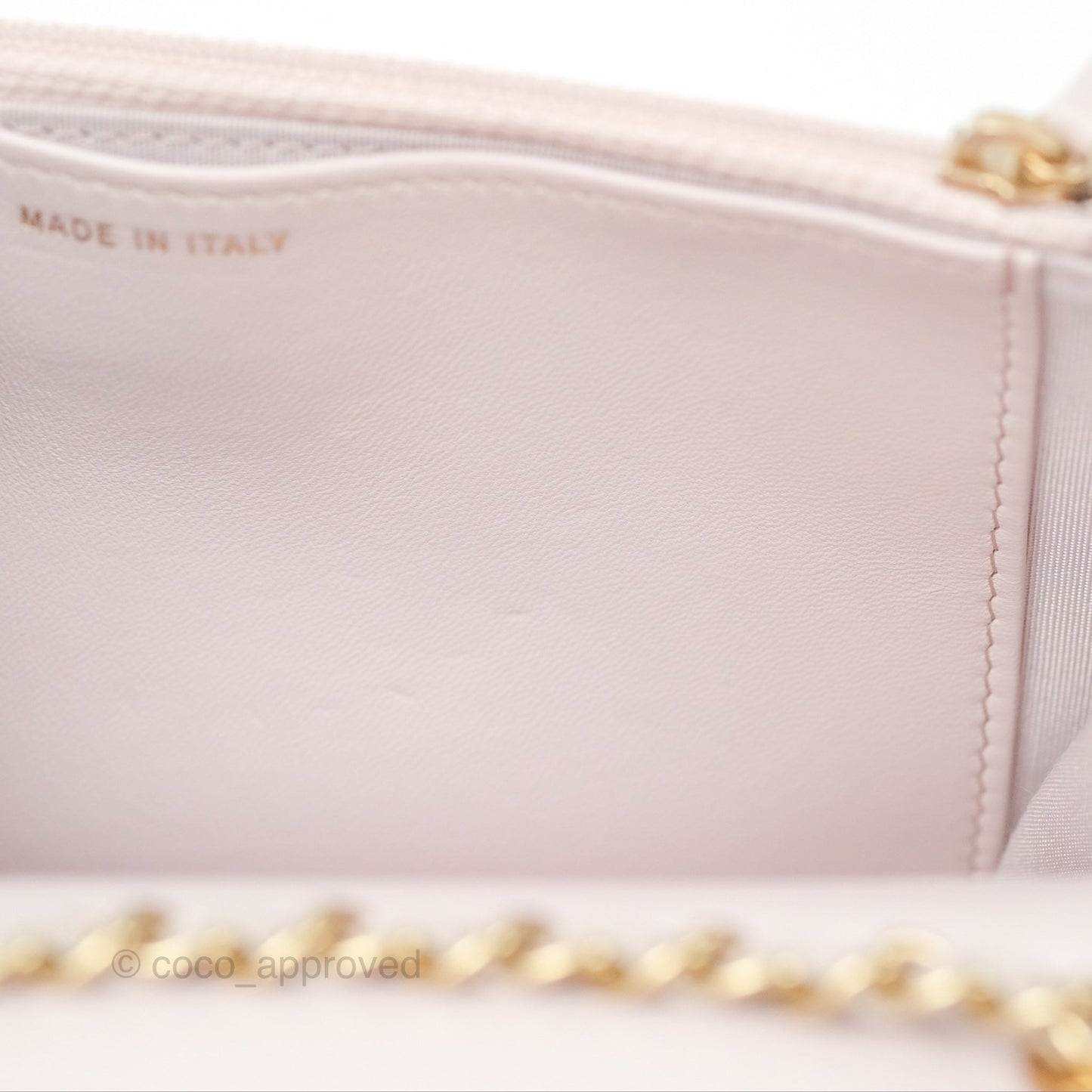 Chanel Trendy CC WOC Quilted Pink Lambskin Gold Hardware