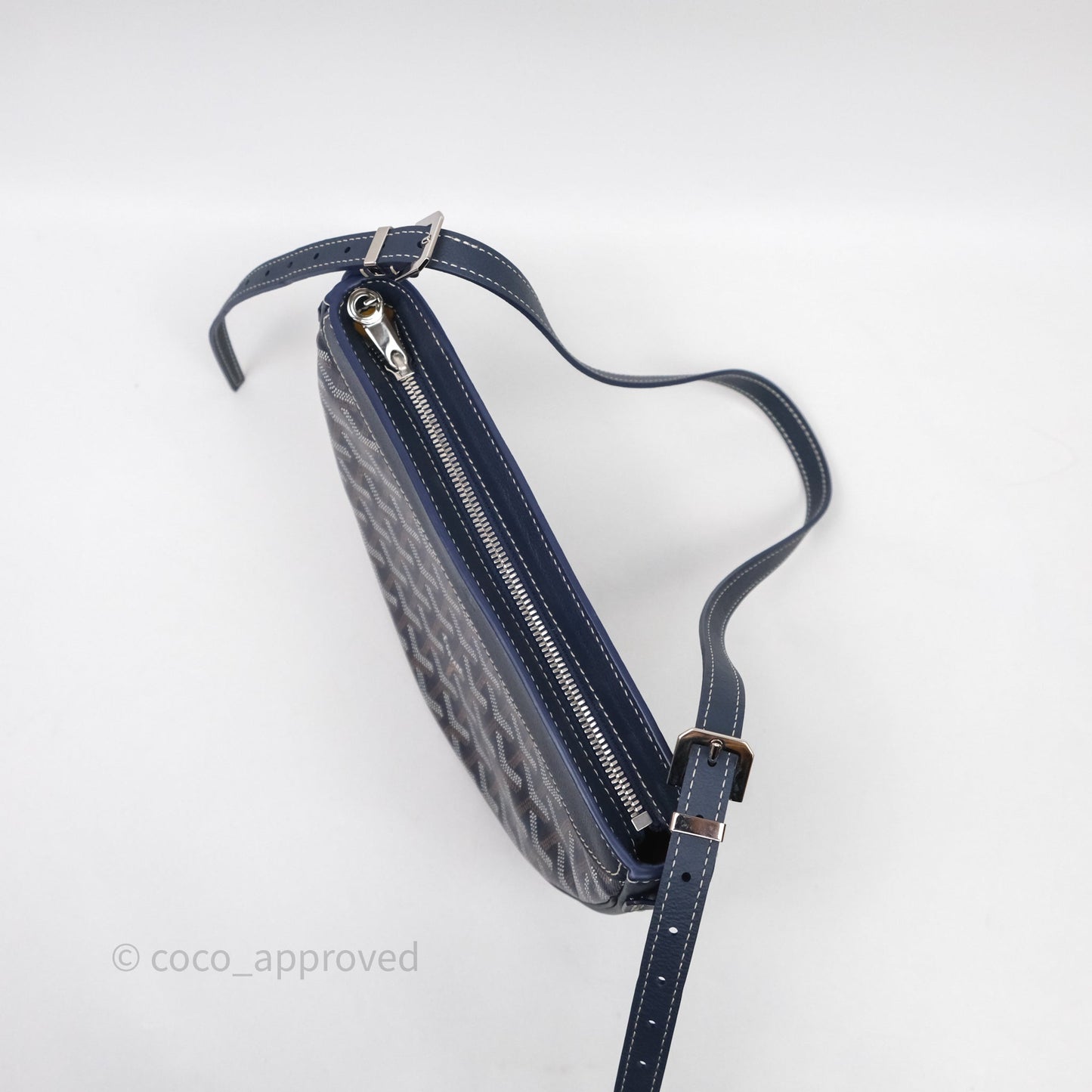 Goyard Hirondelle Bag Navy Blue