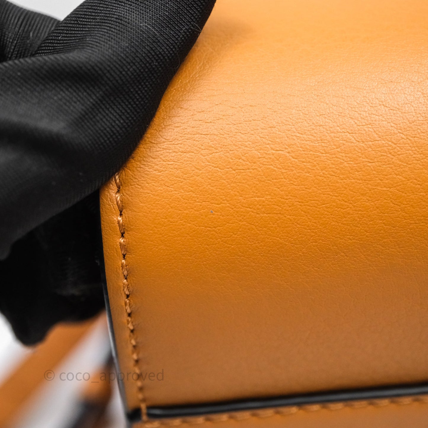 Loewe Small Hammock Drawstring Light Caramel Calfskin