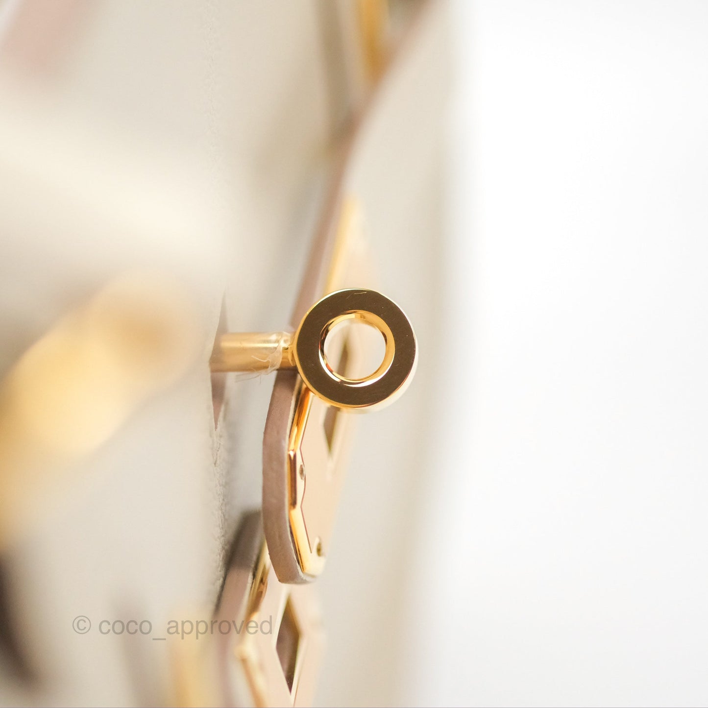 Hermès Mini Jypsiere Beton Evercolor Gold Hardware