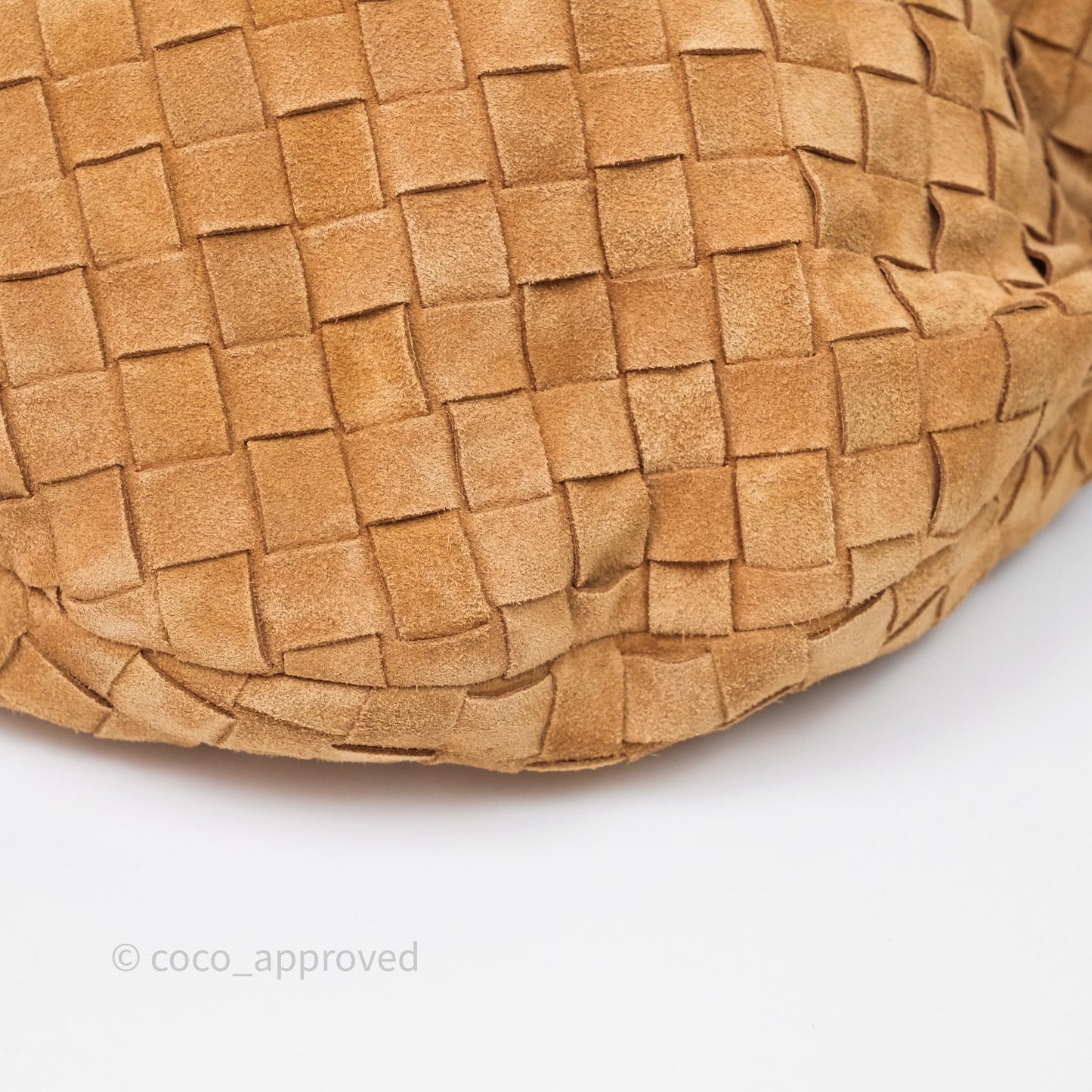 Bottega Veneta Classic Jodie Brown Suede Intrecciato
