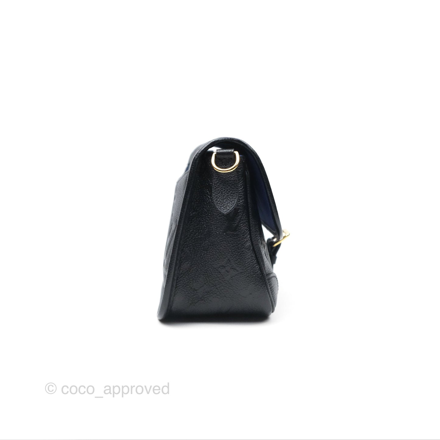 Louis Vuitton Diane Black Monogram Empreinte Leather