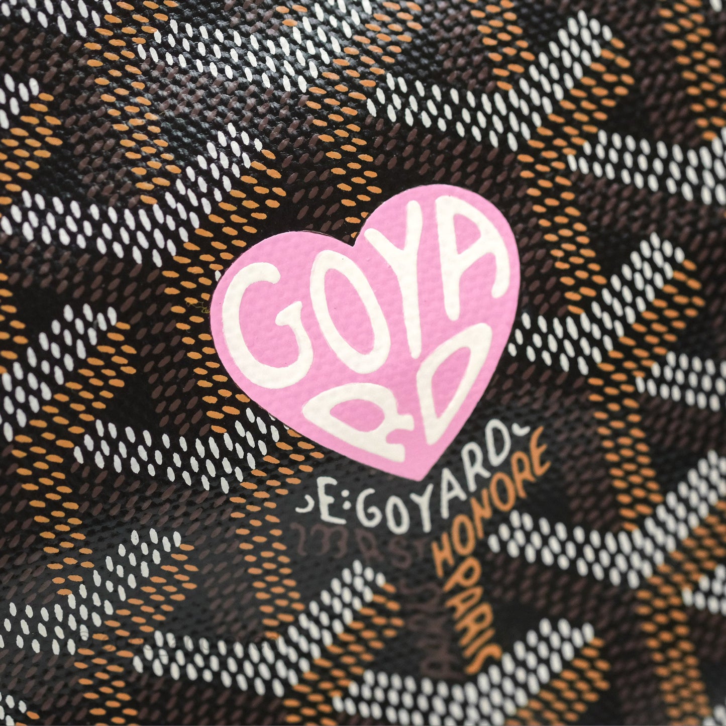 Goyard Bohème Hobo Bag Black/Tan Goyardine Canvas