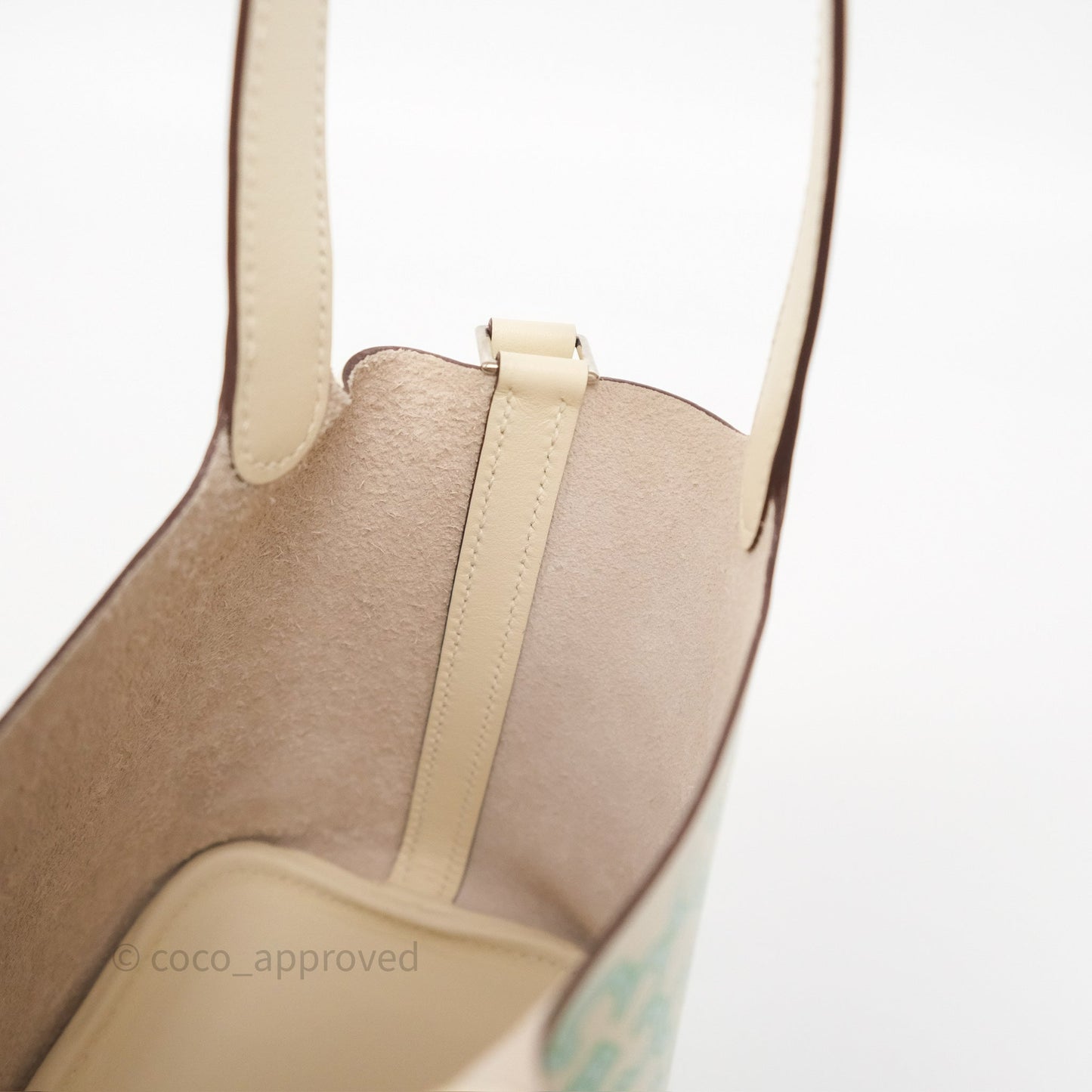 Hermes Micro Picotin 14 Lucky Daisy Nata I2 Vert Swift Palladium Hardware