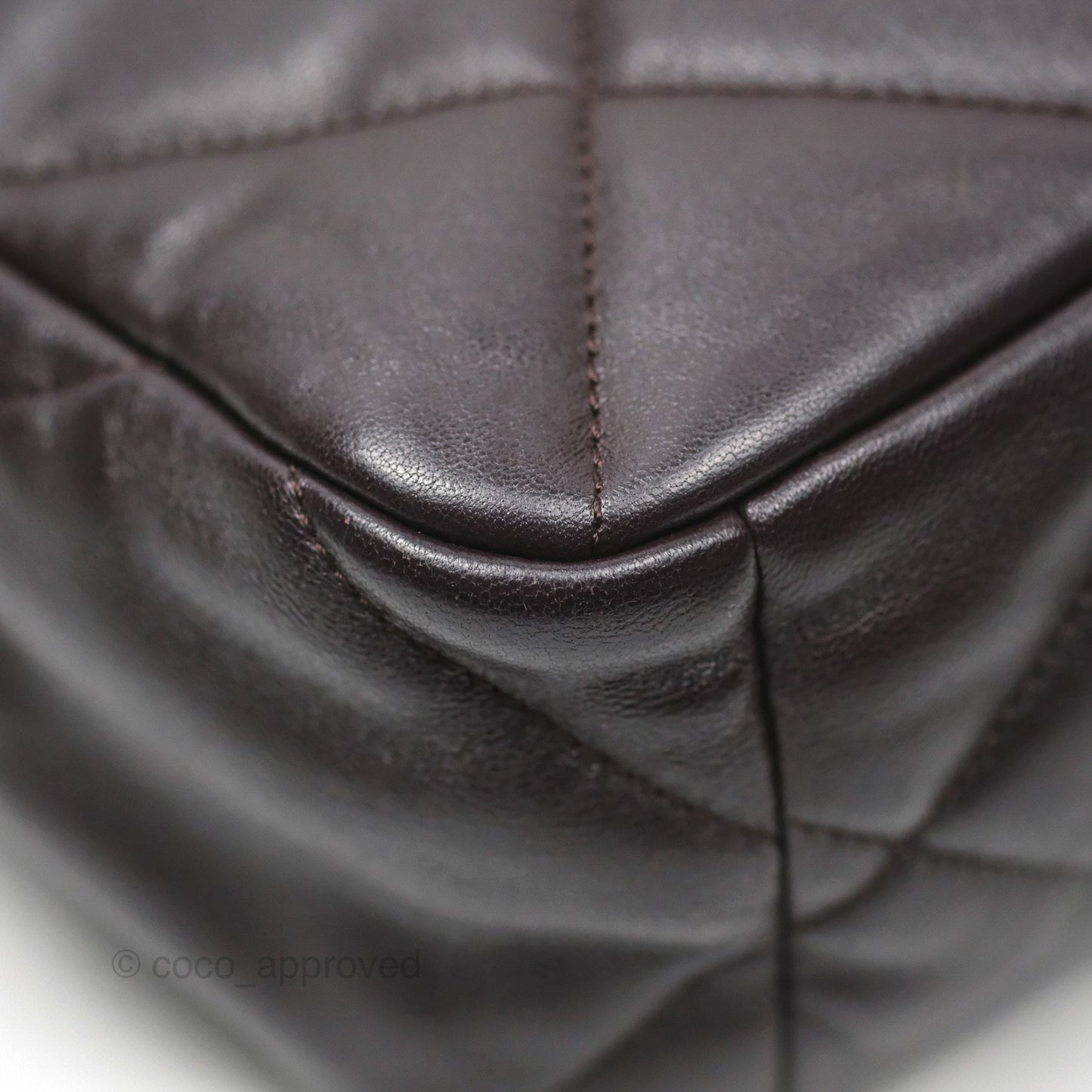 Chanel 19 Medium Dark Brown Mixed Hardware