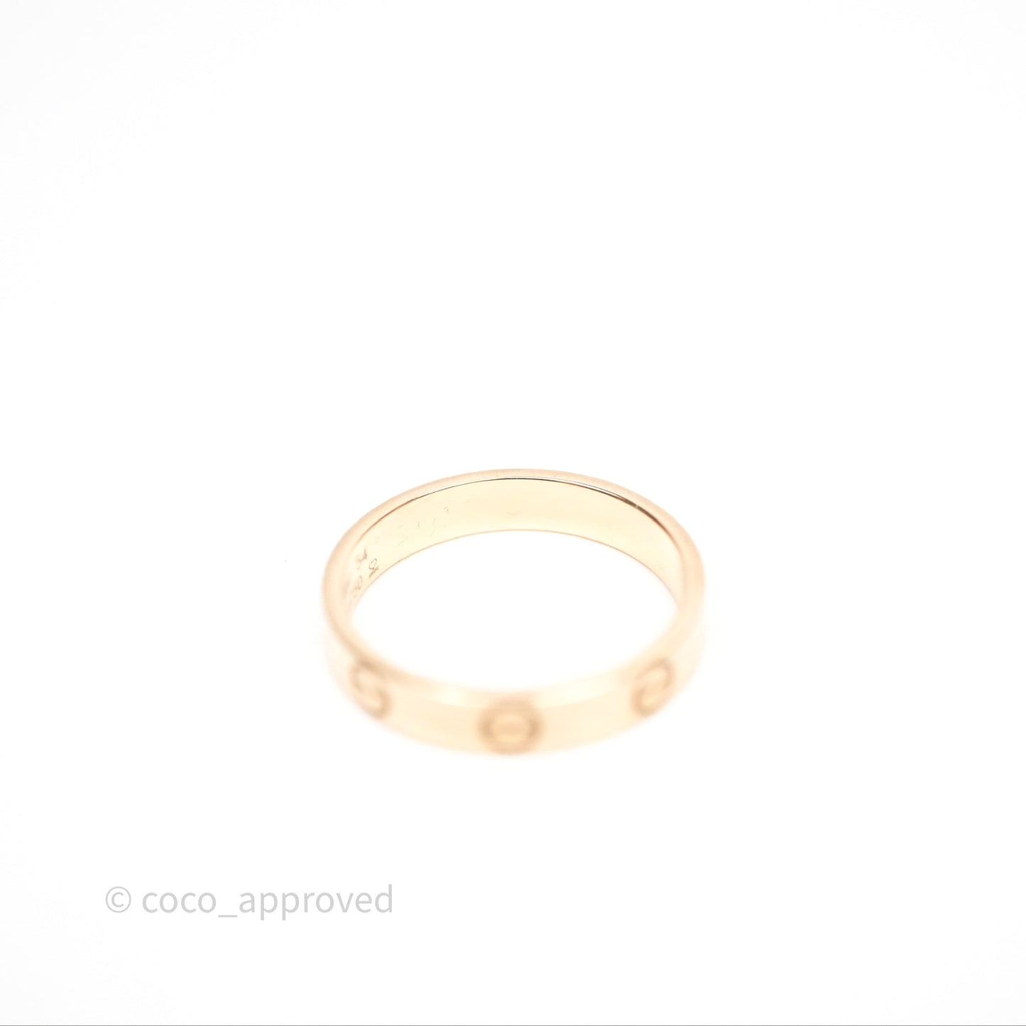 Cartier Love Ring Small Model Rose Gold
