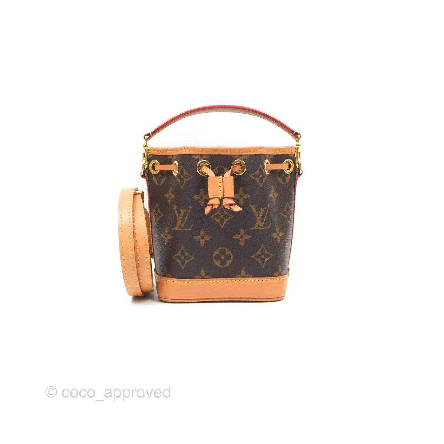 Louis Vuitton Nano Noe Monogram Canvas